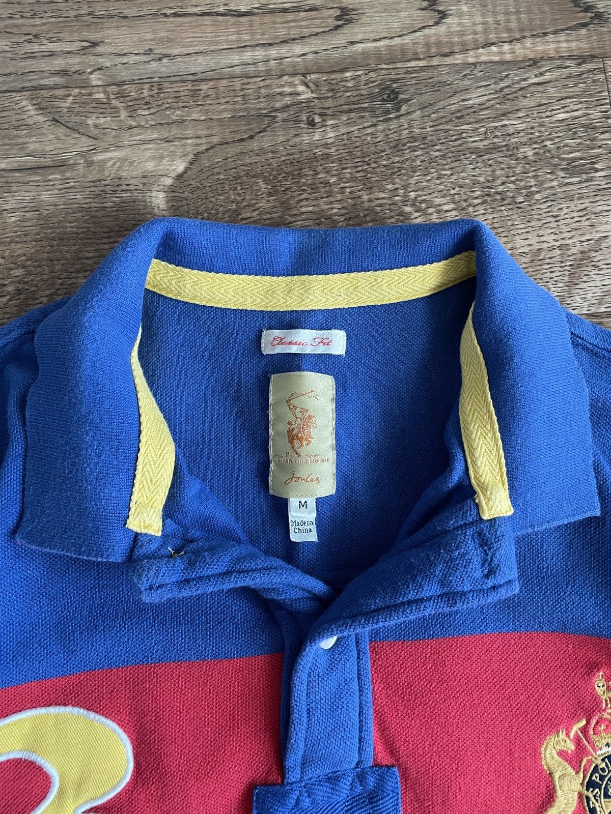 Designer × Polo Ralph Lauren × Vintage Vintage Latino Polo Ralph Lauren Style Blue Polo Shirt Size US M / EU 48-50 / 2 - 7 Thumbnail