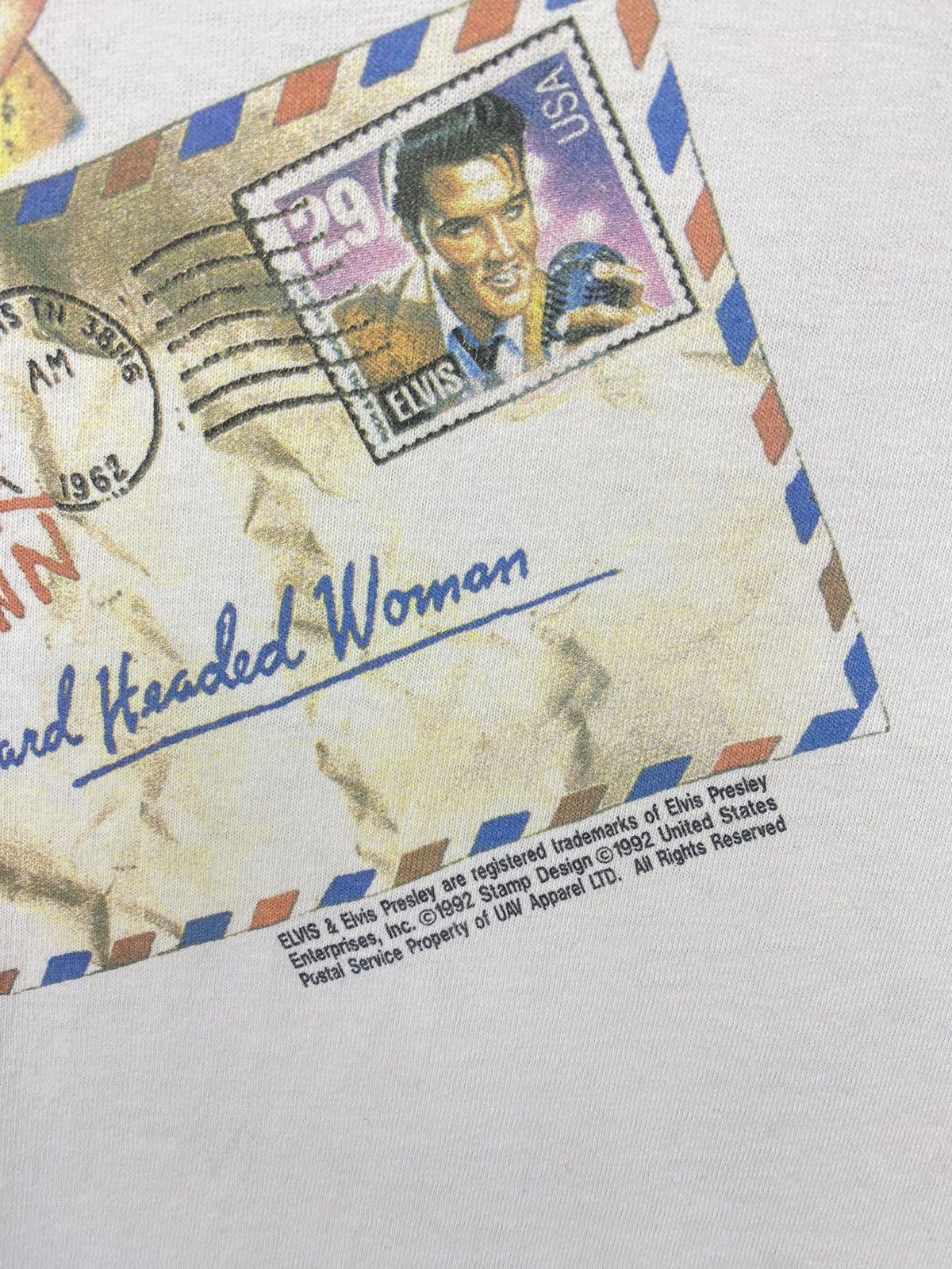 Band Tees Vintage Elvis Presley Punk Rock Band Tee T Shirts Size US XL / EU 56 / 4 - 7 Thumbnail