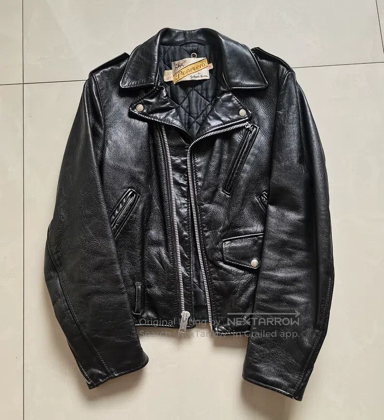 Schott Schott 613 locomotive leather jacket Size US M / EU 48-50 / 2 - 1 Thumbnail