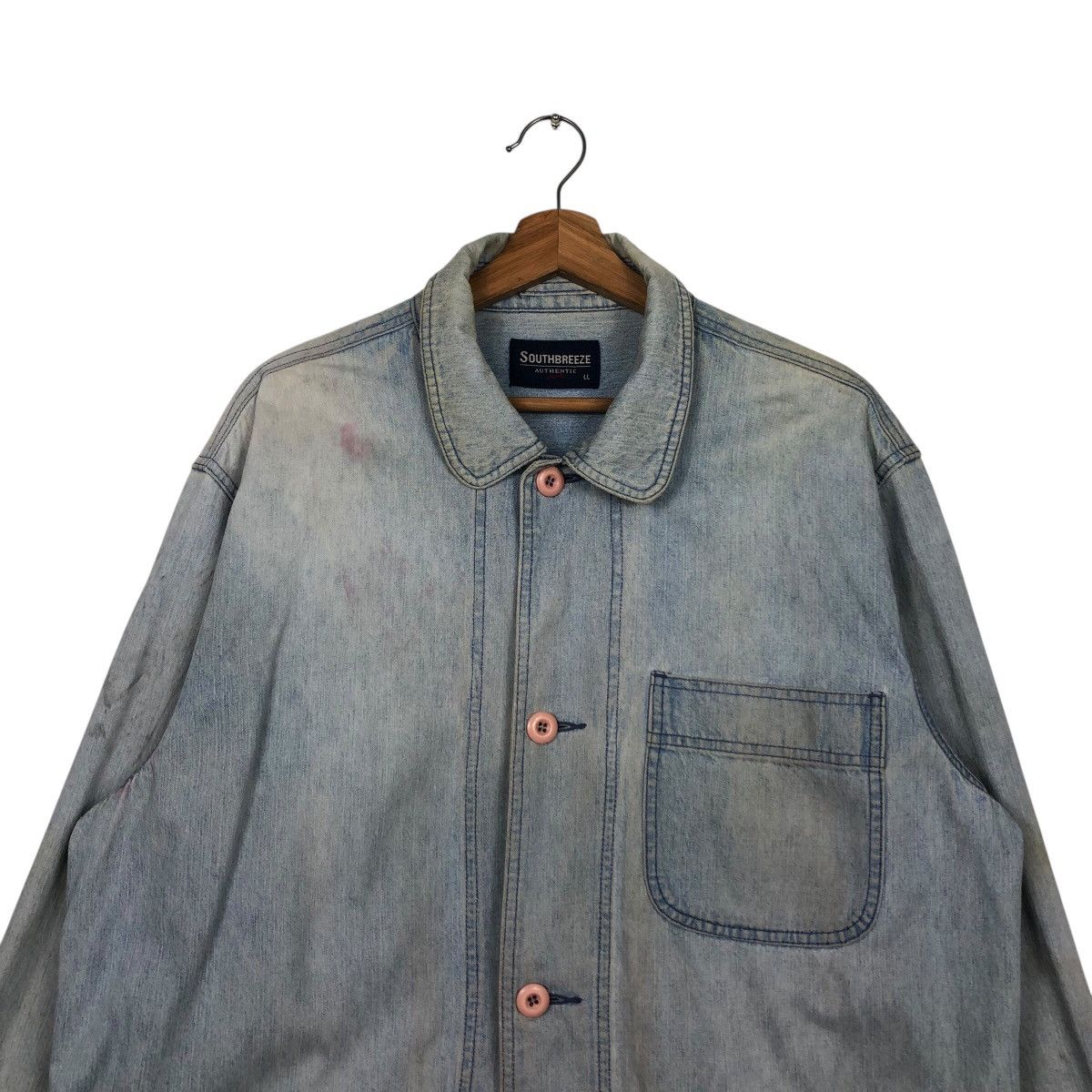Japanese Brand 📌Vintage Chore Worker Jacket Southbreeze Issey Miyake Size US L / EU 52-54 / 3 - 4 Thumbnail