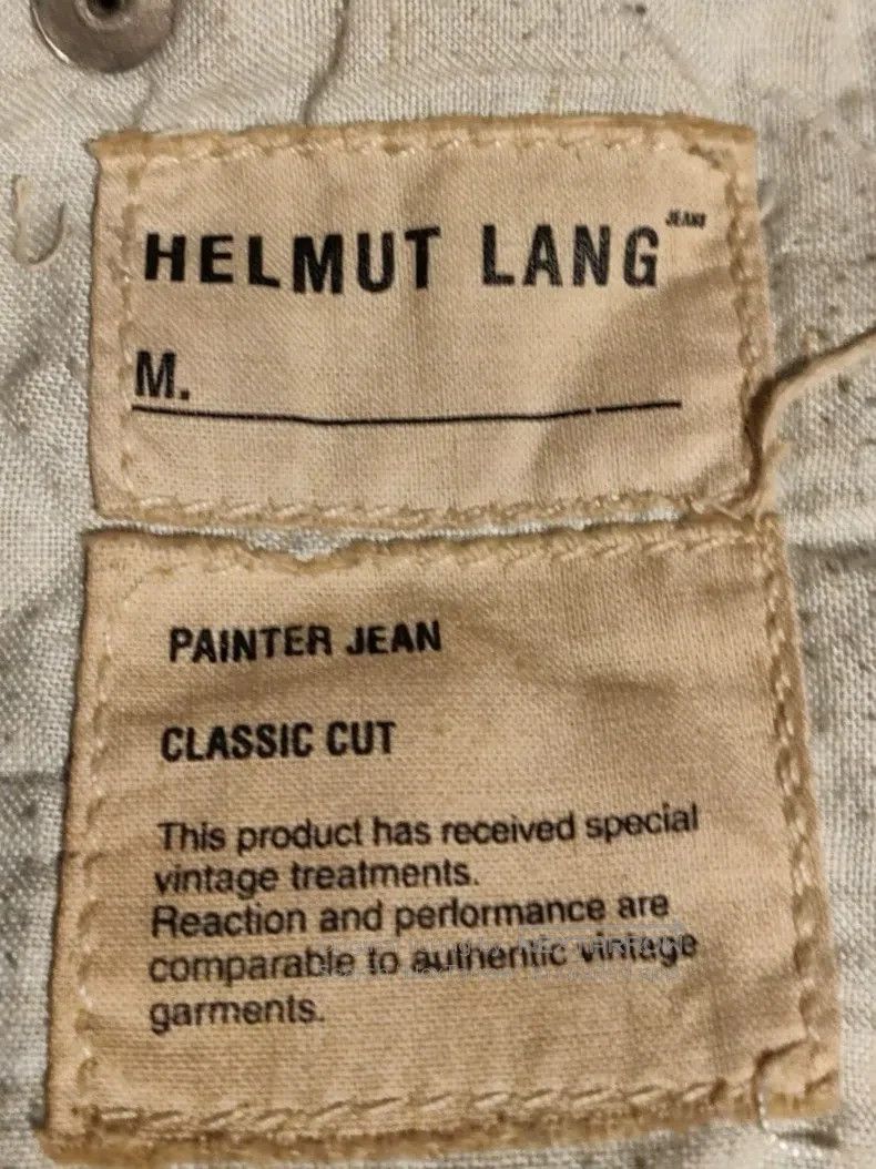 Helmut Lang HELMUT LANG Splattered Denim Pants Size US 29 - 9 Thumbnail