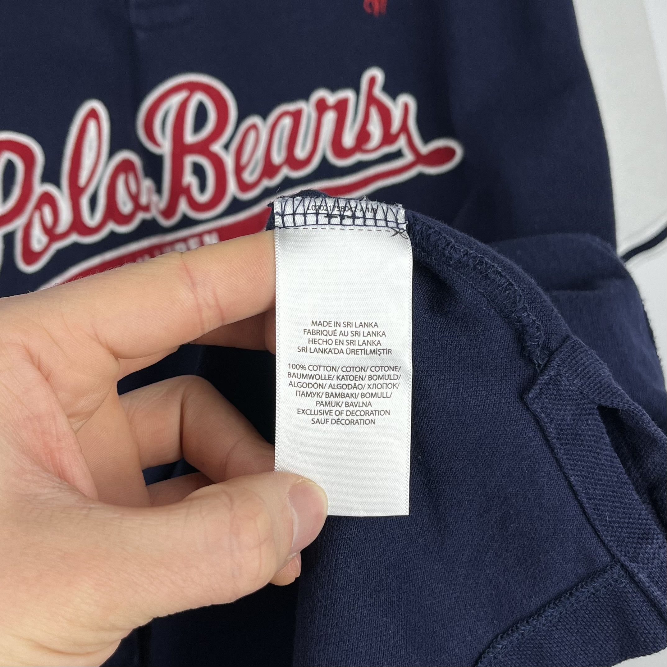 Polo Ralph Lauren Polo Ralph Lauren Polo Bears 67 Big Logo Polo Shirt Size US L / EU 52-54 / 3 - 15 Thumbnail