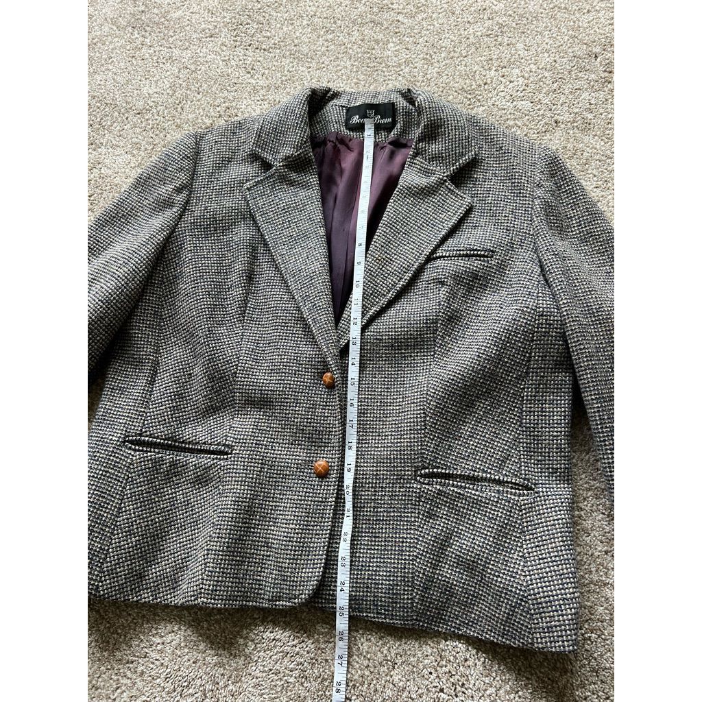 Other BEAU BREM Vintage WOMENS BLAZER Jacket Long Sleeve Button SI Size M / US 6-8 / IT 42-44 - 7 Thumbnail