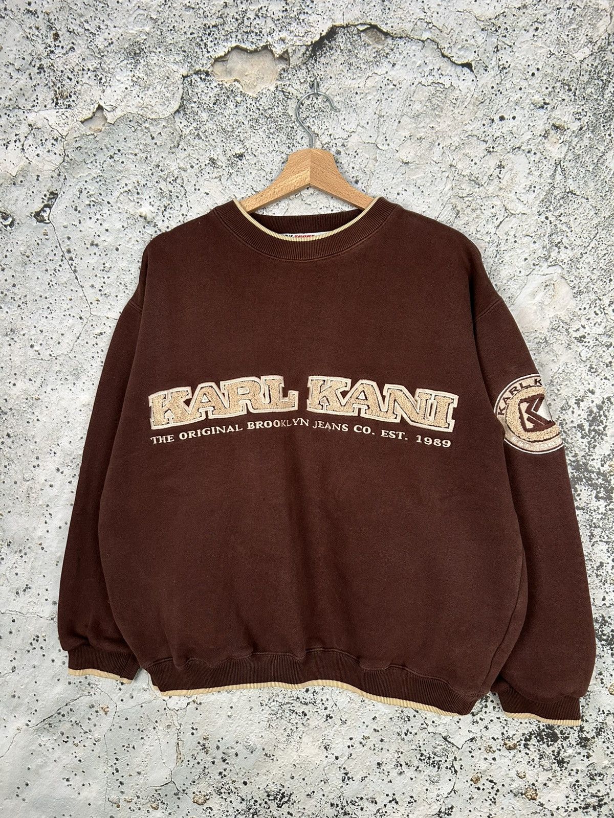 Karl Kani Vintage Karl Kani Crewneck Boxy Baggy Streetwear Rap Skate Size US S / EU 44-46 / 1 - 1 Thumbnail