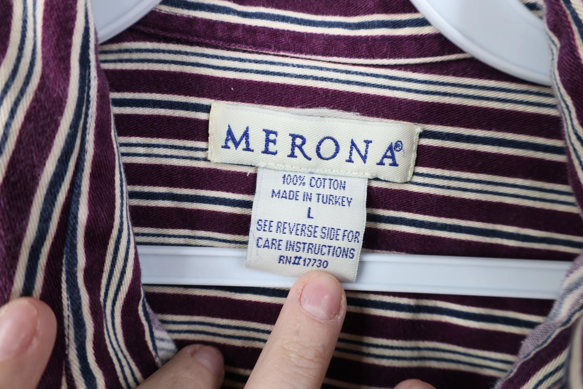 Vintage Vintage 90s Streetwear Collared Button Down Shirt Cotton Size US L / EU 52-54 / 3 - 7 Thumbnail