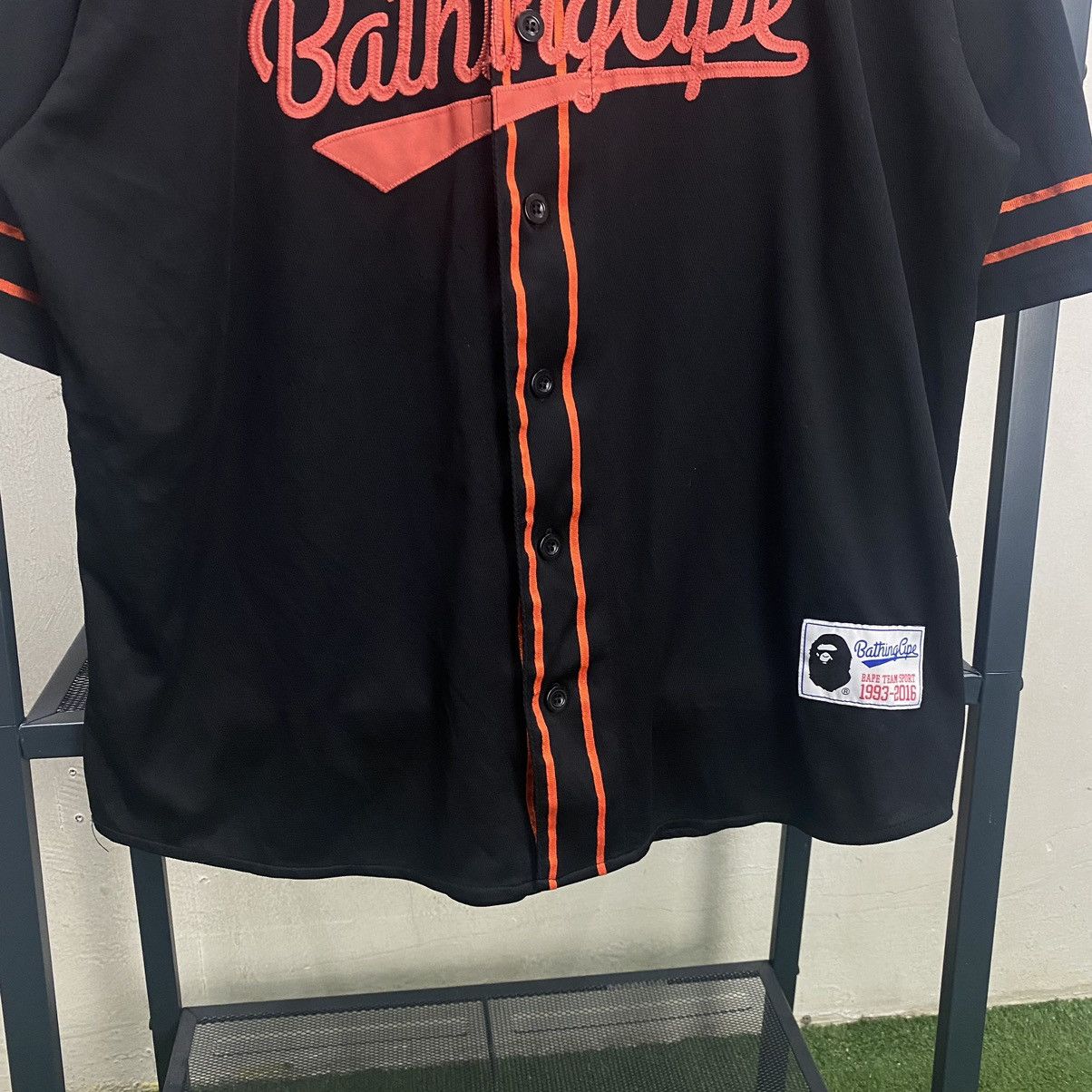 Bape 2016 Bape Team Sport Baseball Jersey Size US L / EU 52-54 / 3 - 4 Thumbnail