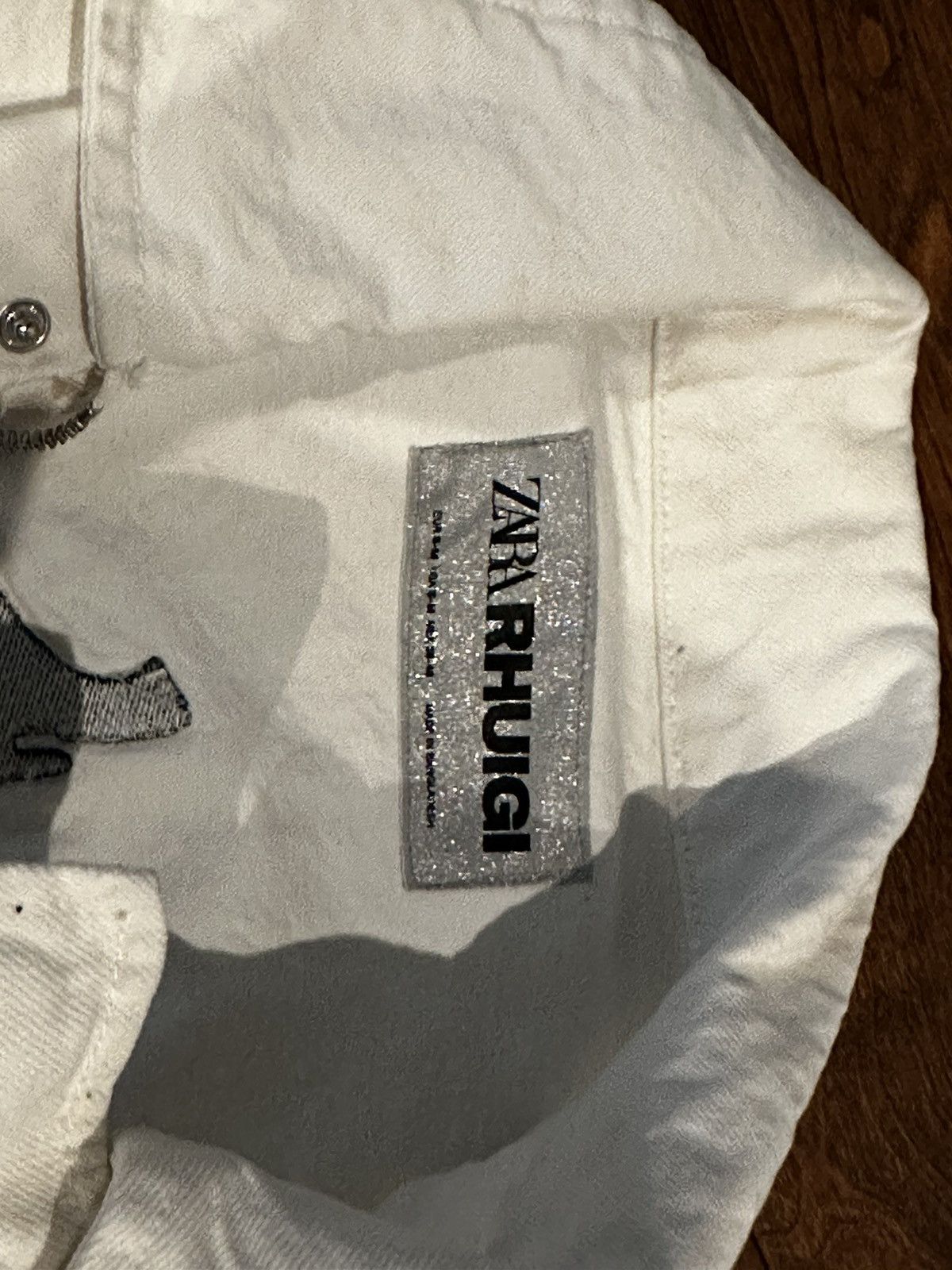 Other Zara x Rhuigi Men Monogram Logo Designer Rhude Denim Jacket Size US M / EU 48-50 / 2 - 4 Thumbnail