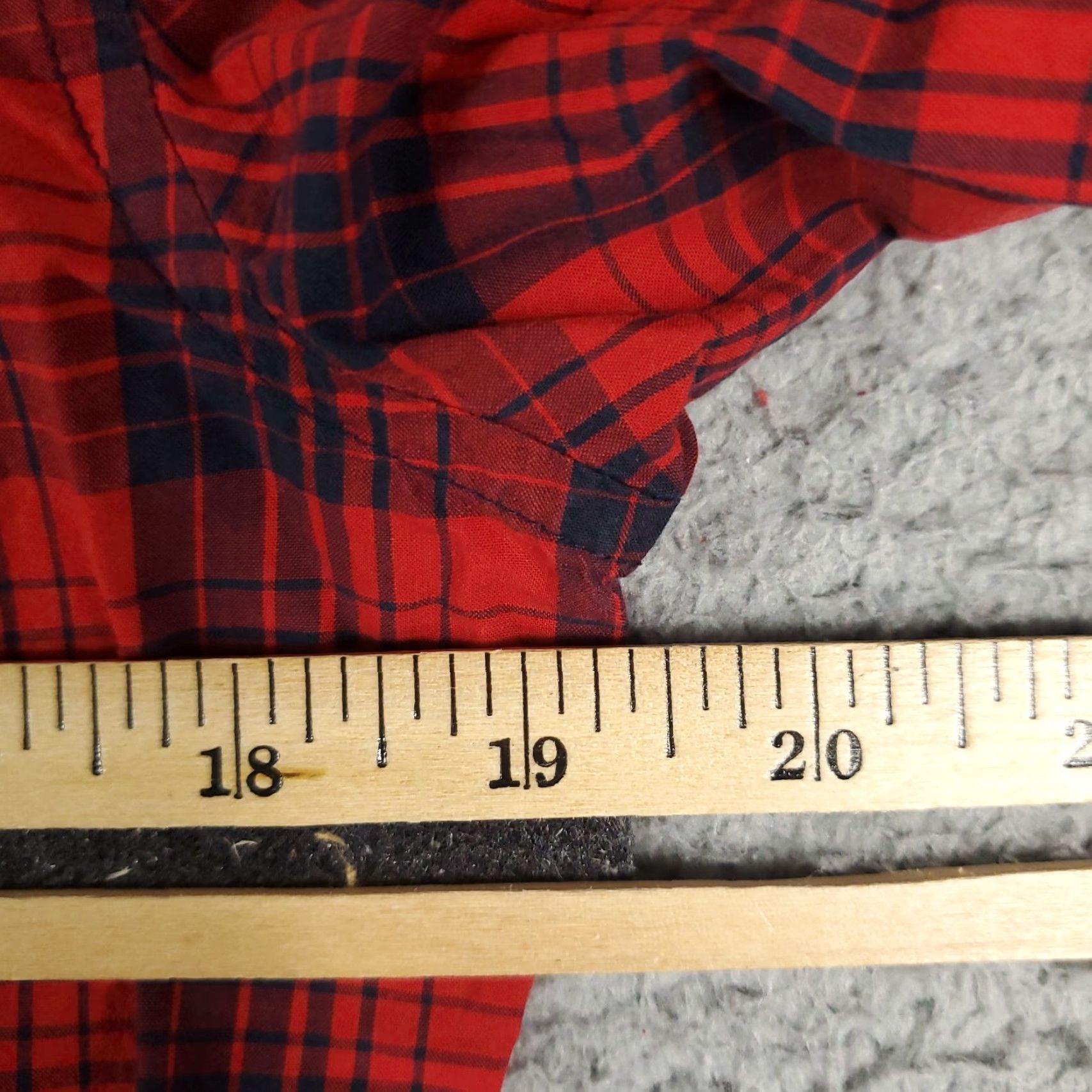 Original Penguin VINTAGE Original Penguin Shirt Mens Small Red Plaid Slim Fit Button-Up Size US S / EU 44-46 / 1 - 6 Thumbnail