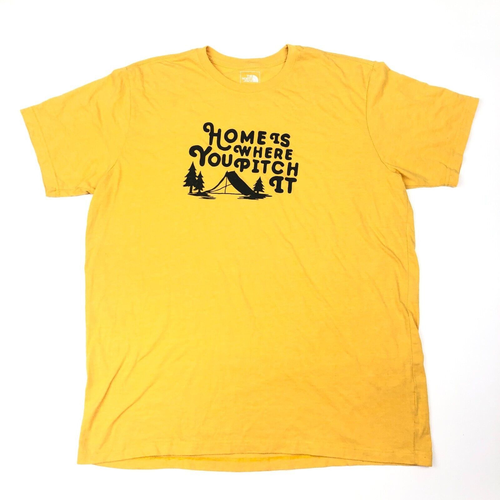 The North Face 2016 The North Face Camping Slim Fit Yellow Tee size XXL Size US XXL / EU 58 / 5 - 1 Thumbnail