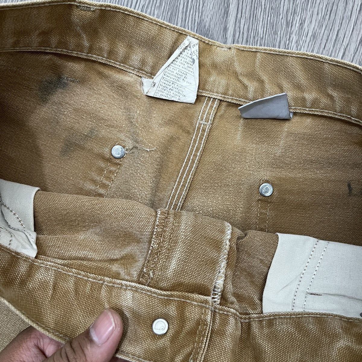 Carhartt 2000s Carhartt Double Knee B01BRN Pant 34x30 🟥 Size US 34 / EU 50 - 18 Thumbnail