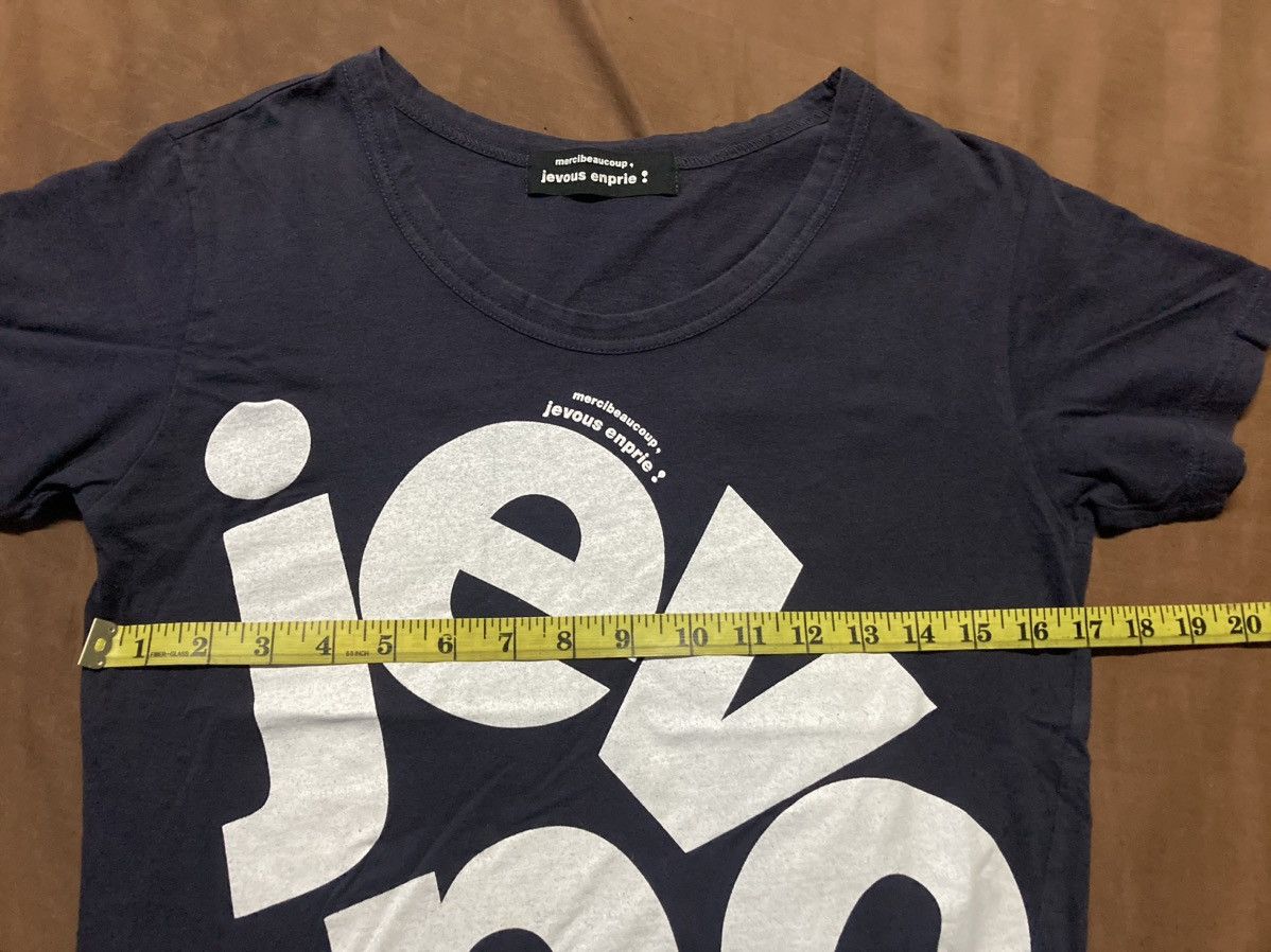 Issey Miyake × mercibeaucoup Mercibeaucoup Issey Miyake Navy Tee Size XS / US 0-2 / IT 36-38 - 6 Thumbnail
