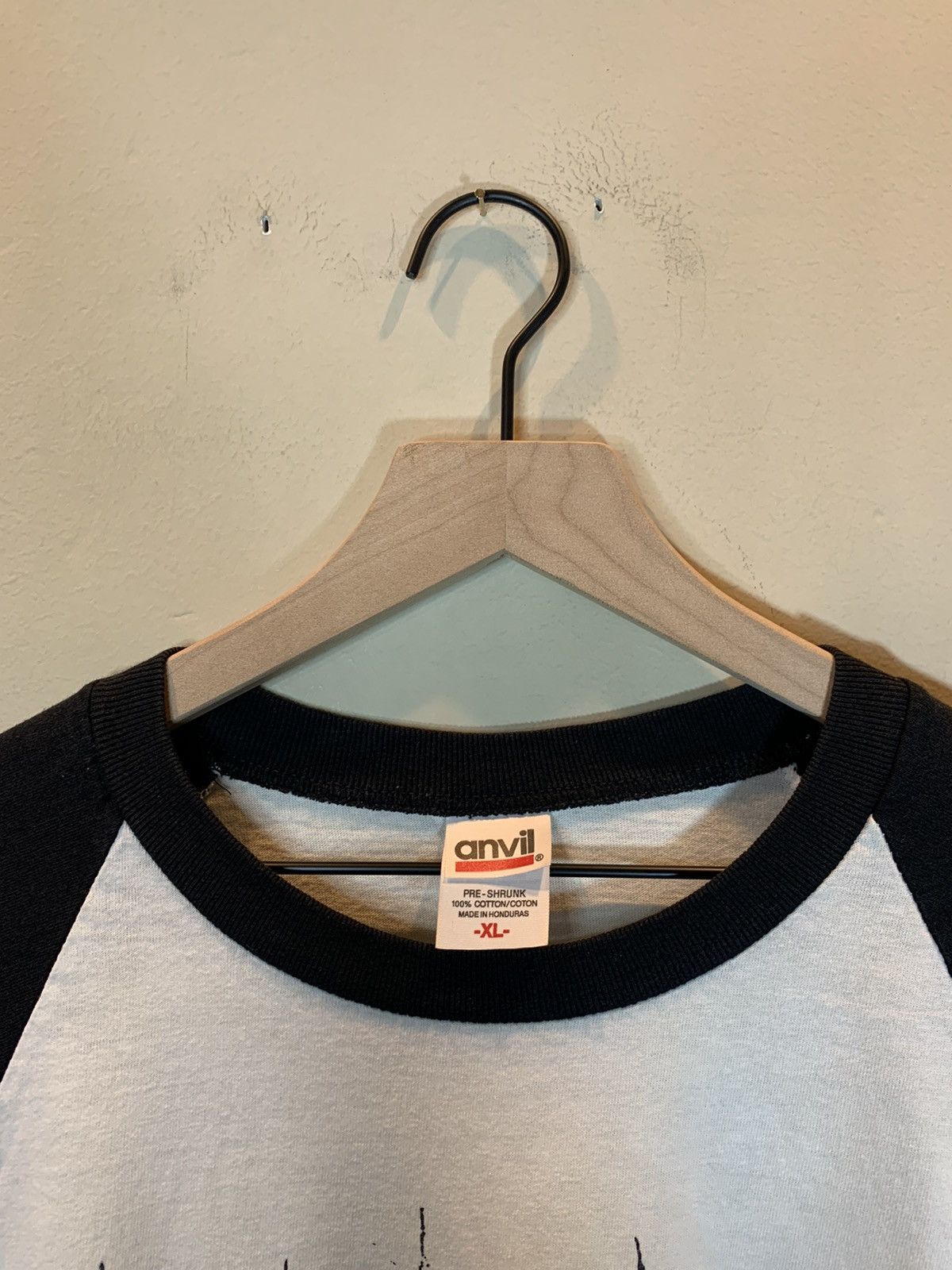 Band Tees *RARE* Vintage Job For A Cowboy Band Y2K Metal Raglan Shirt Size US XL / EU 56 / 4 - 4 Thumbnail
