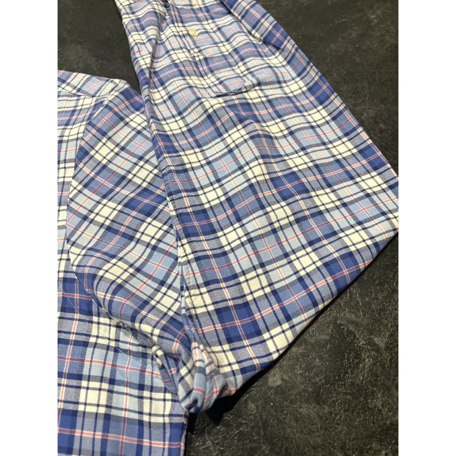Ralph Lauren Ralph Lauren Button-Up Shirt Plaid Long Sleeve Men’s Blue White Pink L Oxford Casual Workwear Size US L / EU 52-54 / 3 - 3 Thumbnail