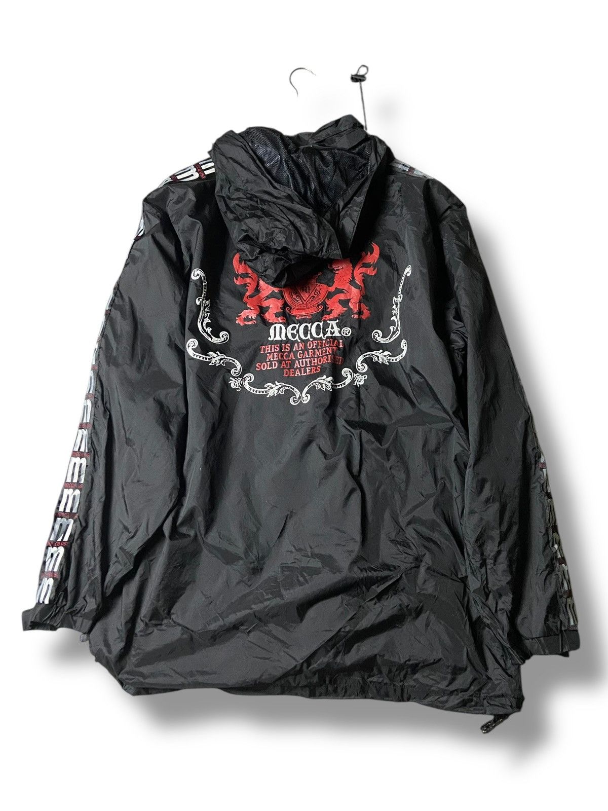 Mecca Mecca Brand Backprint Full Zip Windbreaker Jacket (171) Size US XL / EU 56 / 4 - 4 Thumbnail