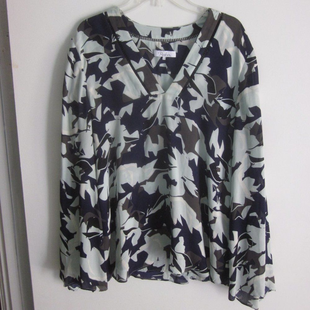 Parker Parker Silk Blouse Size Small Size S / US 4 / IT 40 - 1 Thumbnail