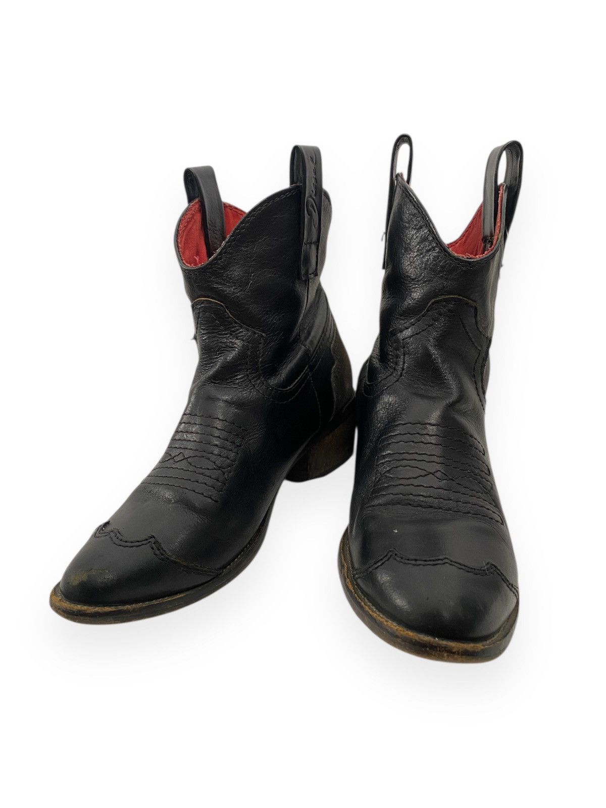 Diesel × Diesel Black Gold Diesel ankle boots Size US 5 / EU 37 - 3 Thumbnail