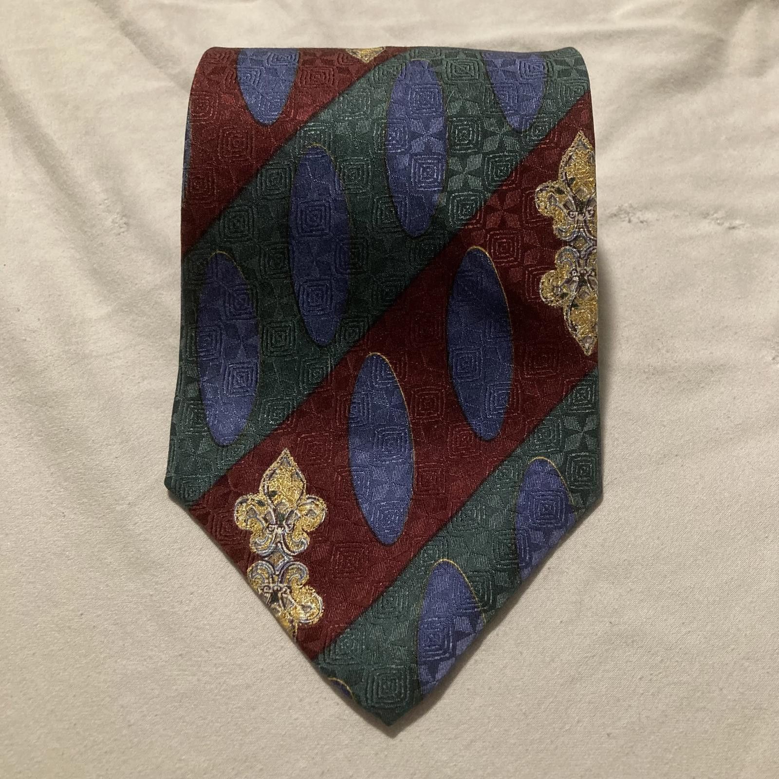 Designer NWOT XMI Silk Tie 57/4 Size ONE SIZE - 1 Thumbnail