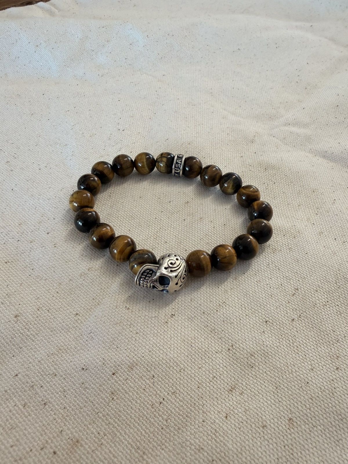 King Baby Studio Tiger’s Eye Bead Bracelet Size ONE SIZE - 5 Thumbnail