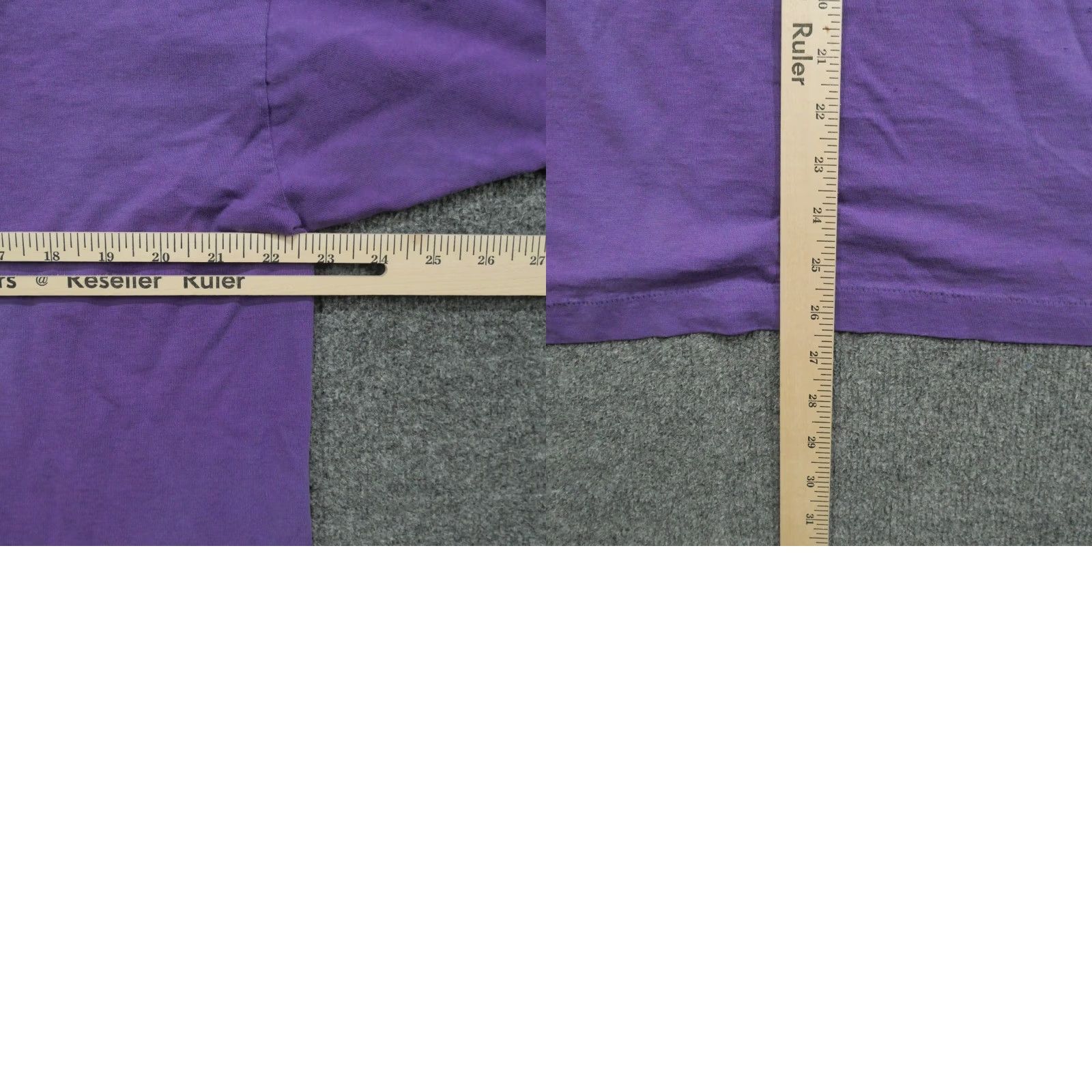 Vintage VINTAGE Baseball T Shirt Mens XL Purple 90s Camdenton Logo Graphic Print Crew Neck Short Sleeve Cotton Shirt Size US XL / EU 56 / 4 - 9 Thumbnail
