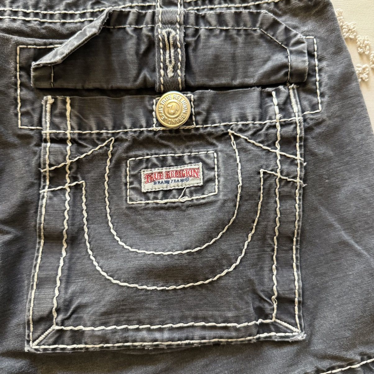 True Religion Vintage True Religion Shorts Size US 36 / EU 52 - 2 Thumbnail