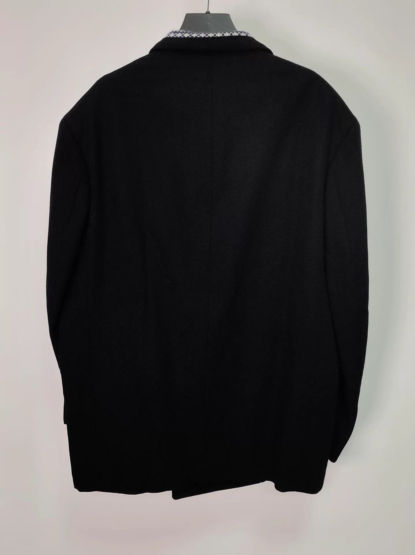 Yohji Yamamoto Yohji Yamamoto 95AW Rokumeikan Jacket Black Purple Blue S Size US S / EU 44-46 / 1 - 3 Thumbnail
