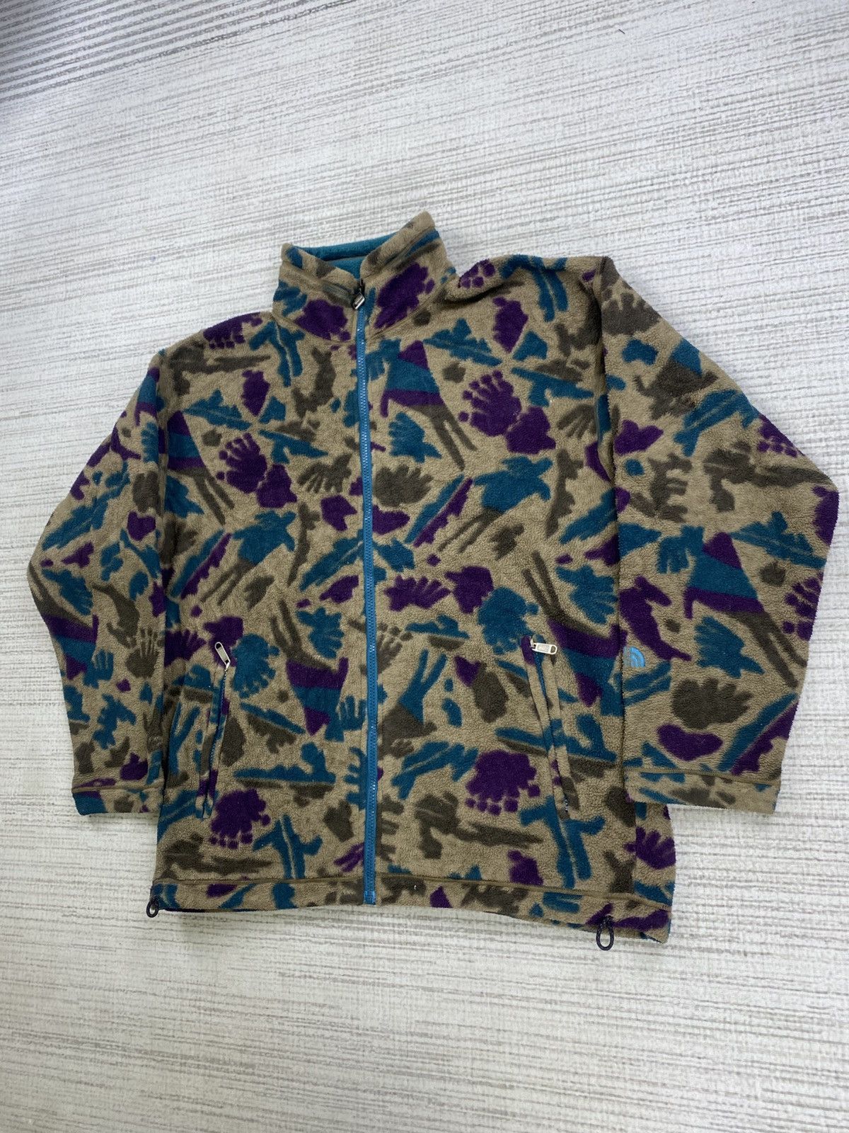 The North Face 🔥The North Face Armadilla Real Tree Fleece Jacket Size US L / EU 52-54 / 3 - 4 Thumbnail