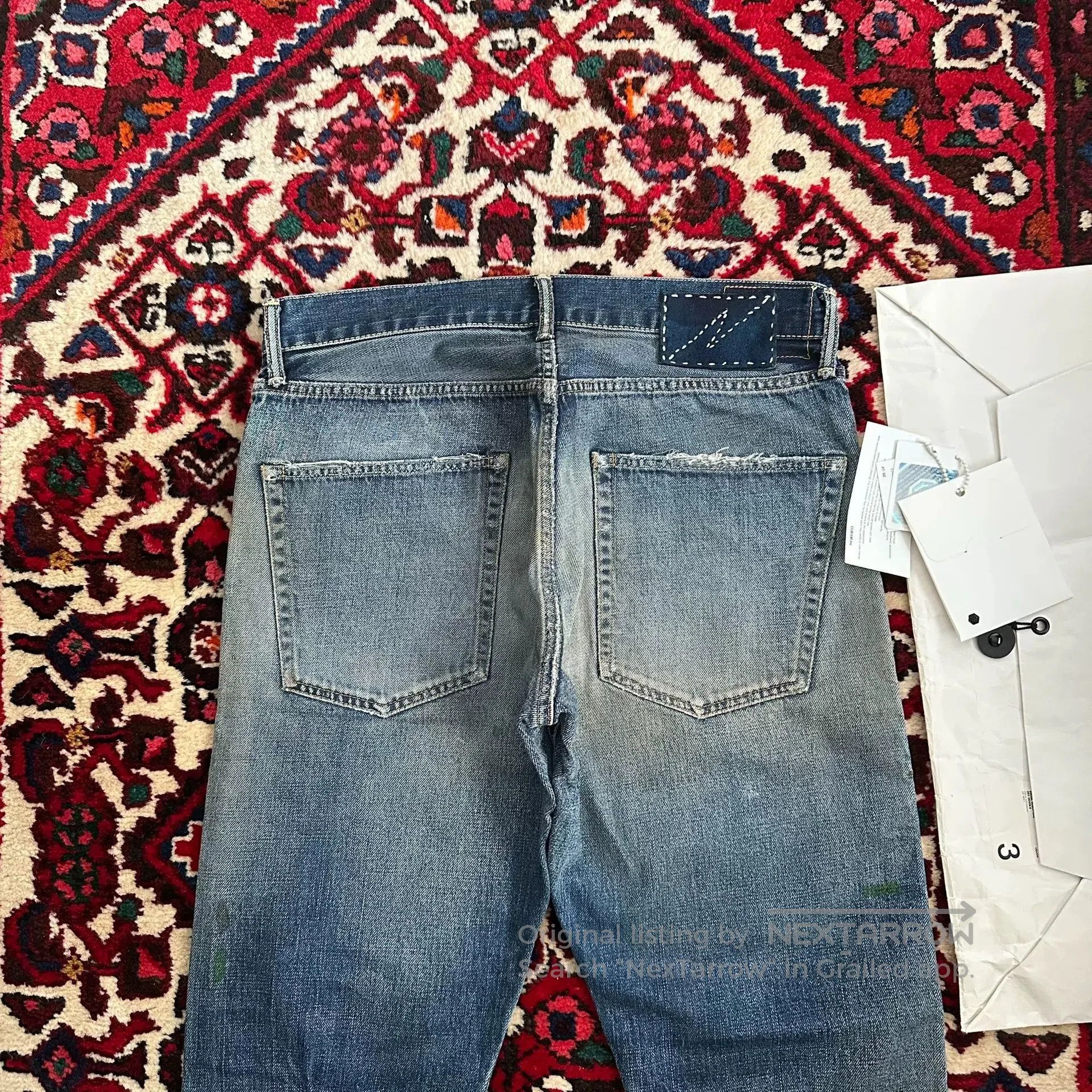 Visvim visvim dry8 distressed denim pants size 3. Size US 40 / EU 56 - 4 Thumbnail