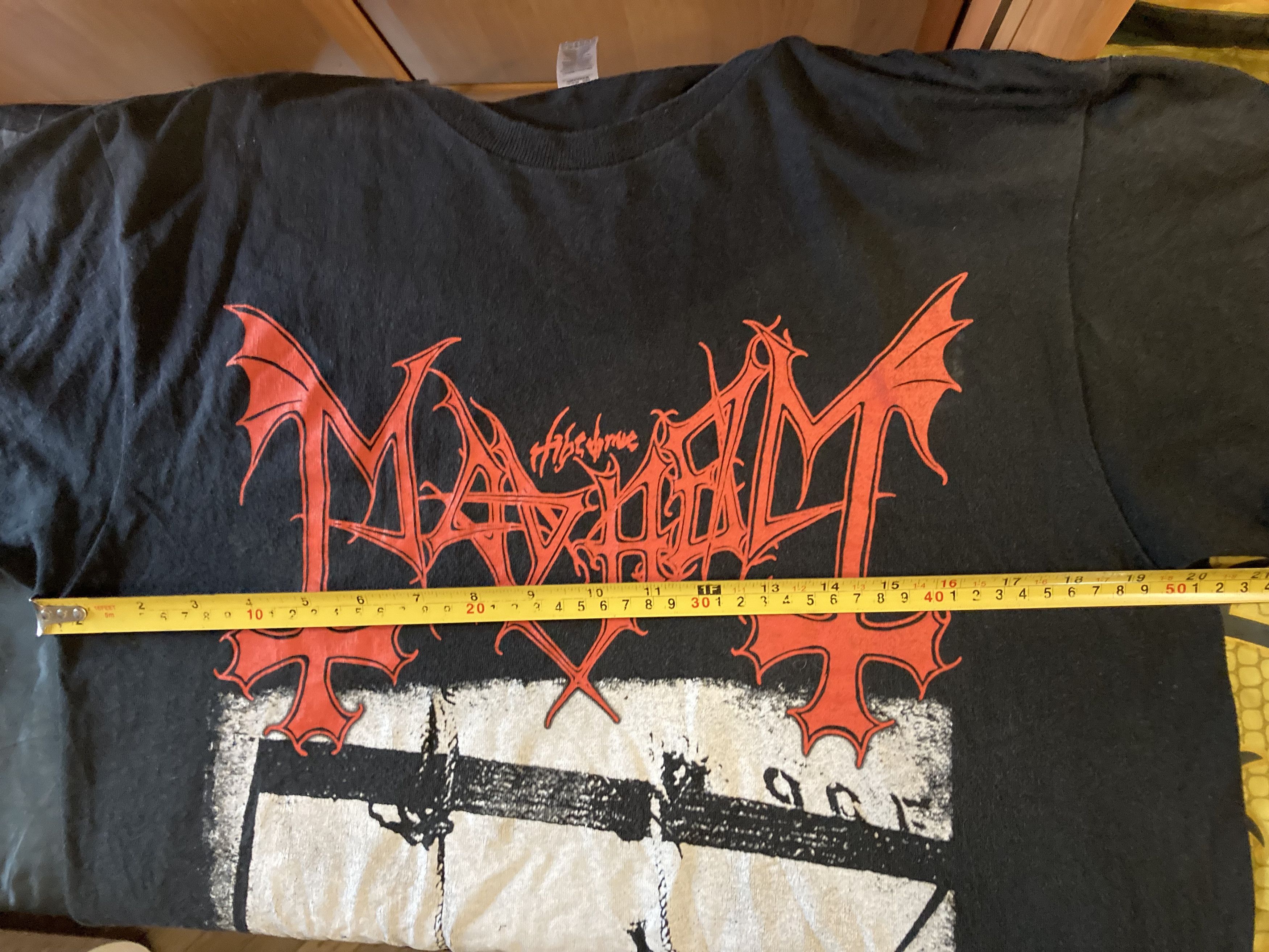 Band Tees Mayhem Deathcrush Official Licensed 2018 T shirt Size US M / EU 48-50 / 2 - 8 Thumbnail