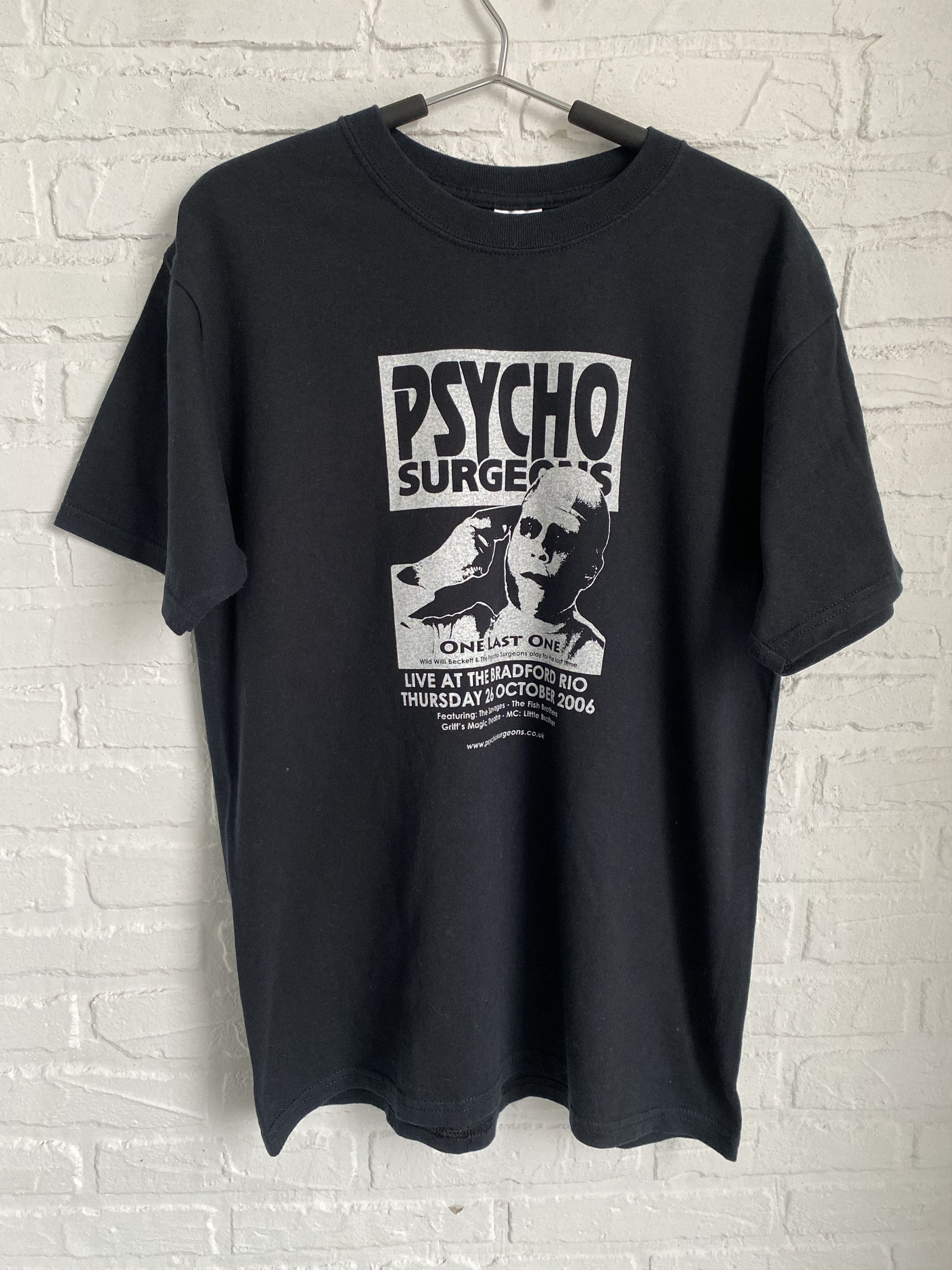 Band Tees × Vintage Vintage 2006 Psycho-Surgeons one last one metal t-shirt Size US M / EU 48-50 / 2 - 1 Thumbnail