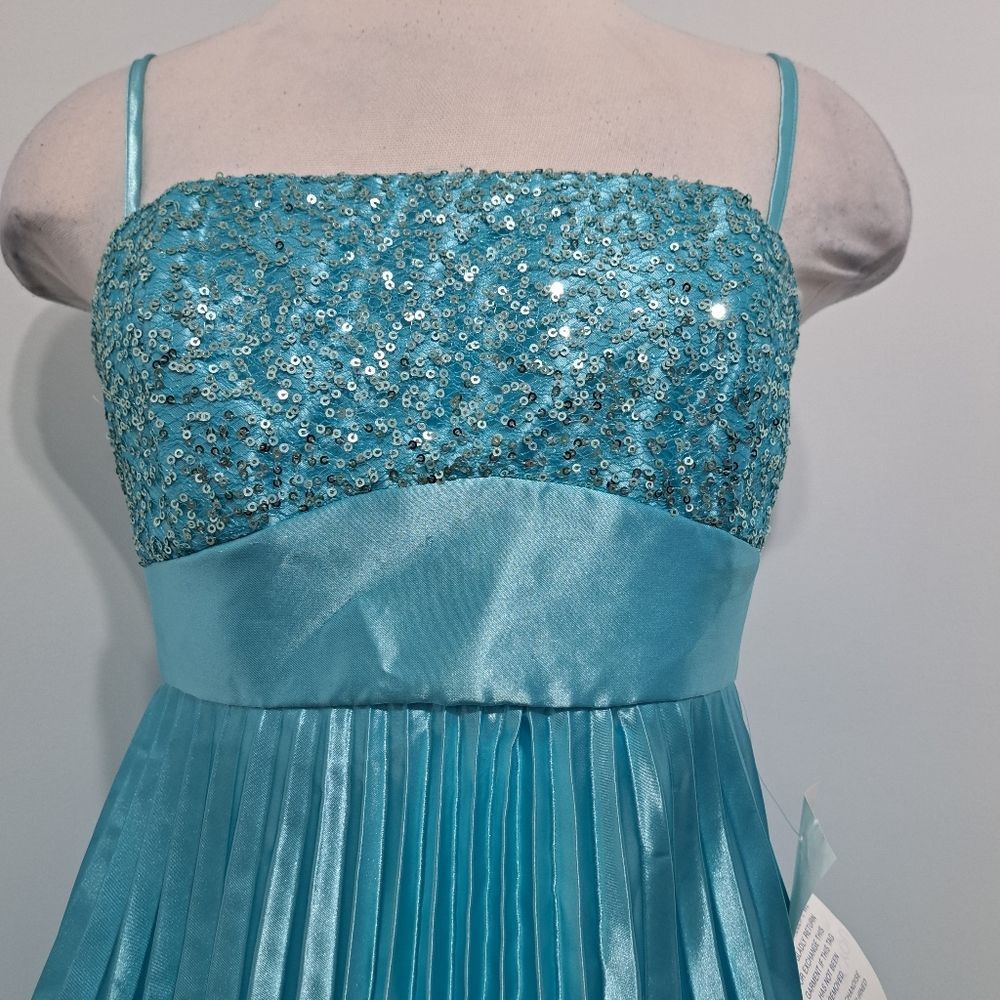 Other Vintage Jessica McClintock For Gunne Sax Pleated Sequins Coc Size M / US 6-8 / IT 42-44 - 12 Thumbnail