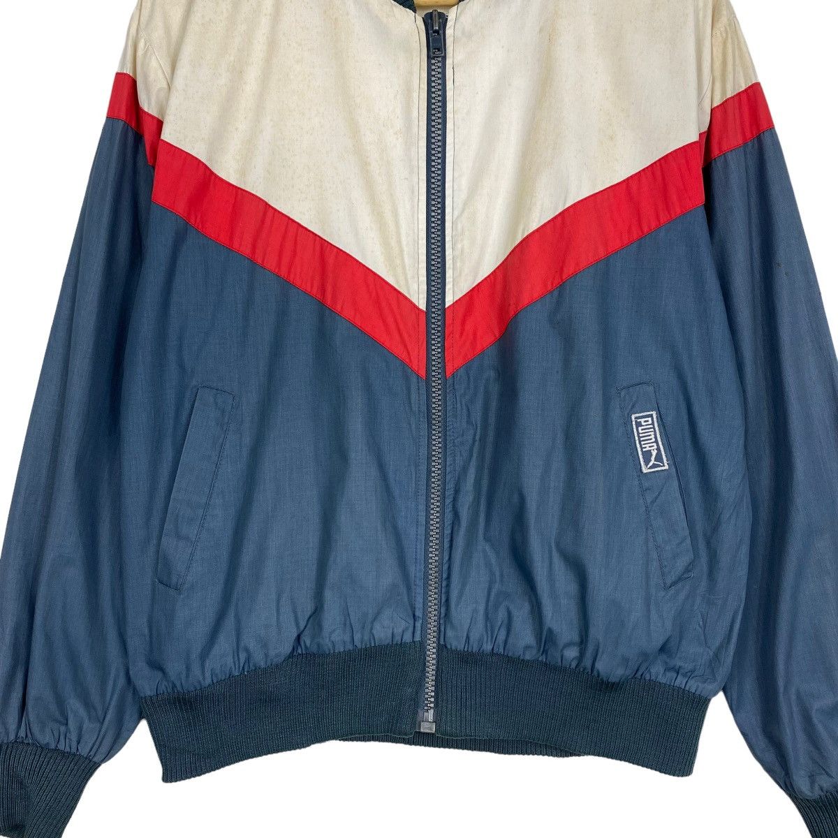 Japanese Brand × Puma × Sports Specialties 80s Puma Small Logo Fullzip Jacket Size US M / EU 48-50 / 2 - 4 Thumbnail