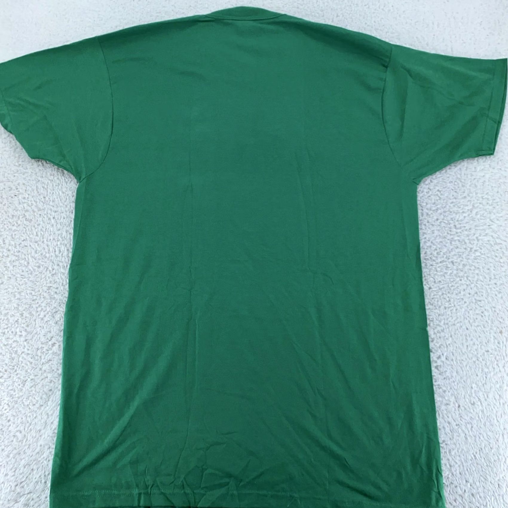 Fruit Of The Loom Fruit of the Loom T-Shirt Green Pocket XL Crew Neck Short Sleeve Solid Cotton Polyester Men Crewneck Pocket Tee Size US XL / EU 56 / 4 - 4 Thumbnail