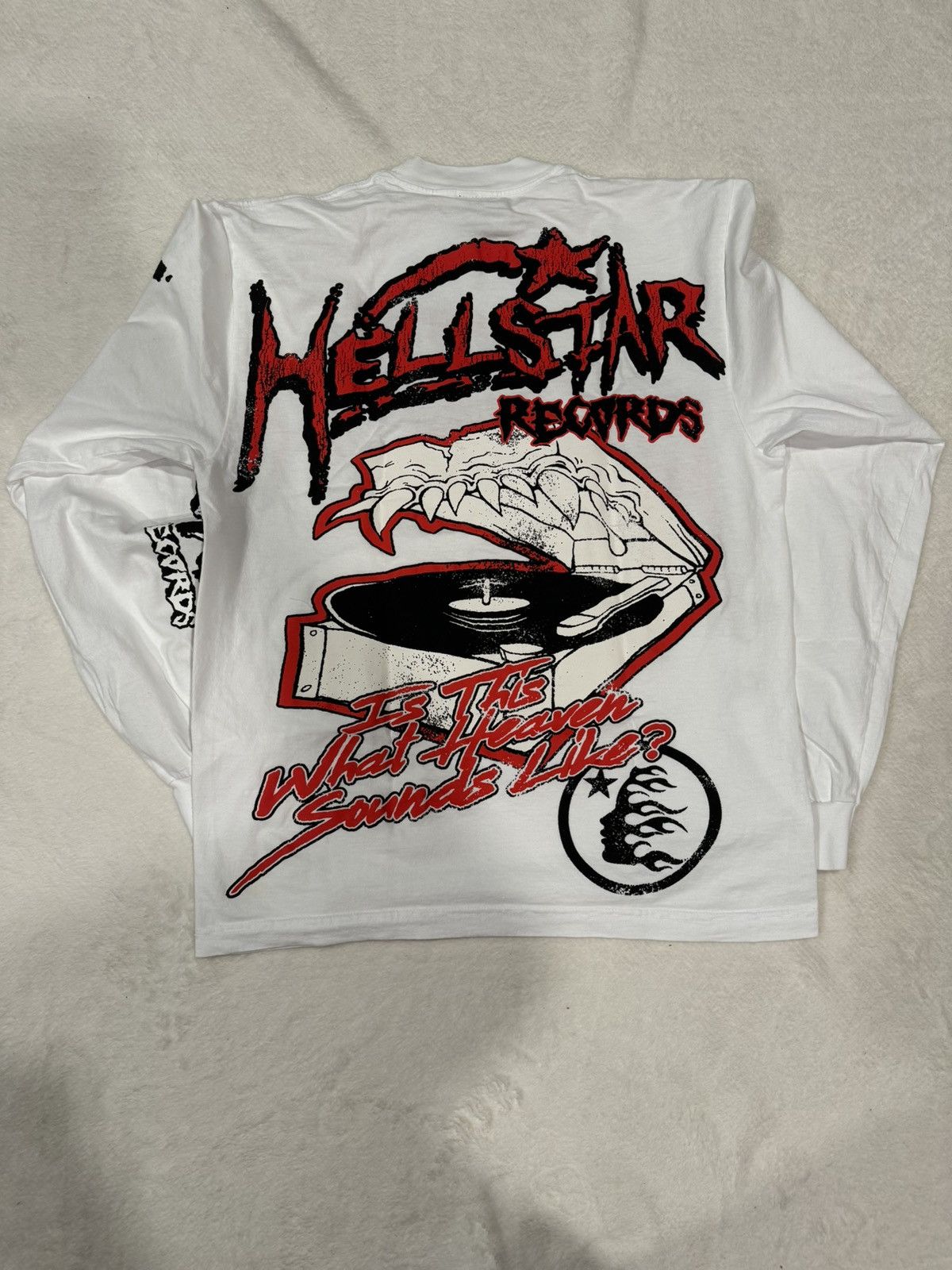 HELLSTAR Hellstar Records Long Sleeve White Size US S / EU 44-46 / 1 - 2 Thumbnail