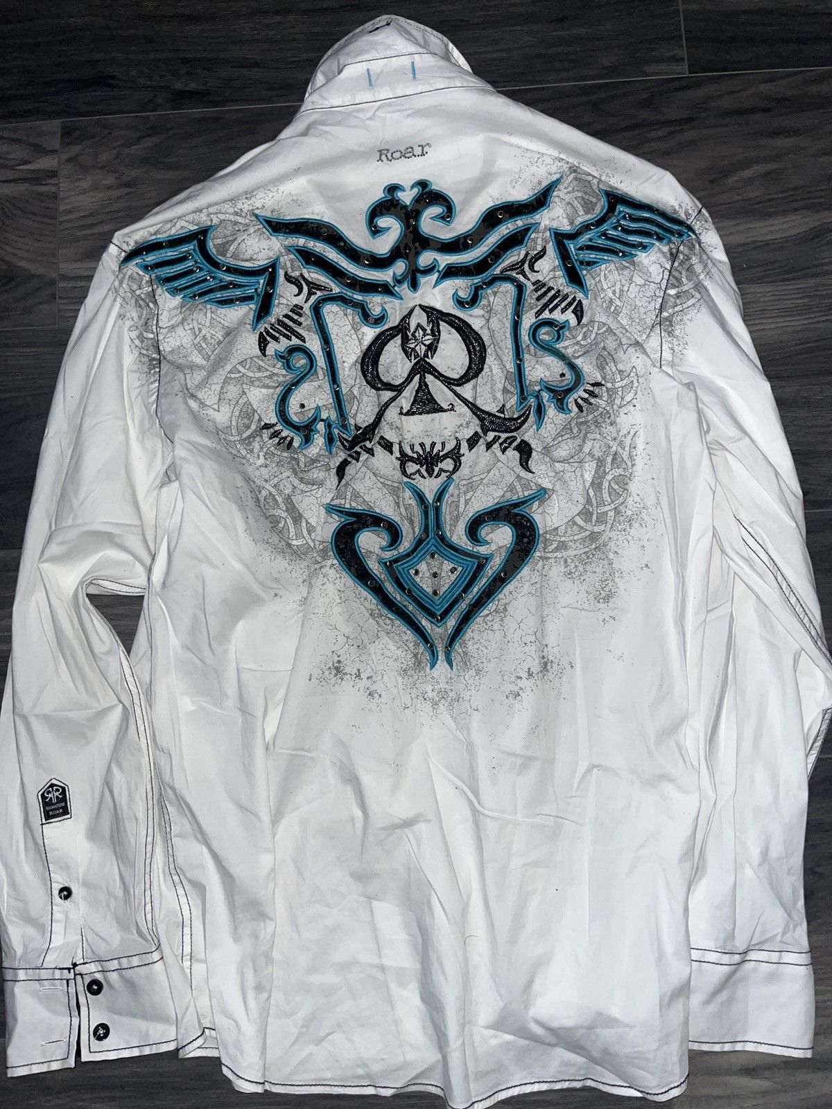 Roar Roar Long Sleeve button up Size US XL / EU 56 / 4 - 5 Thumbnail
