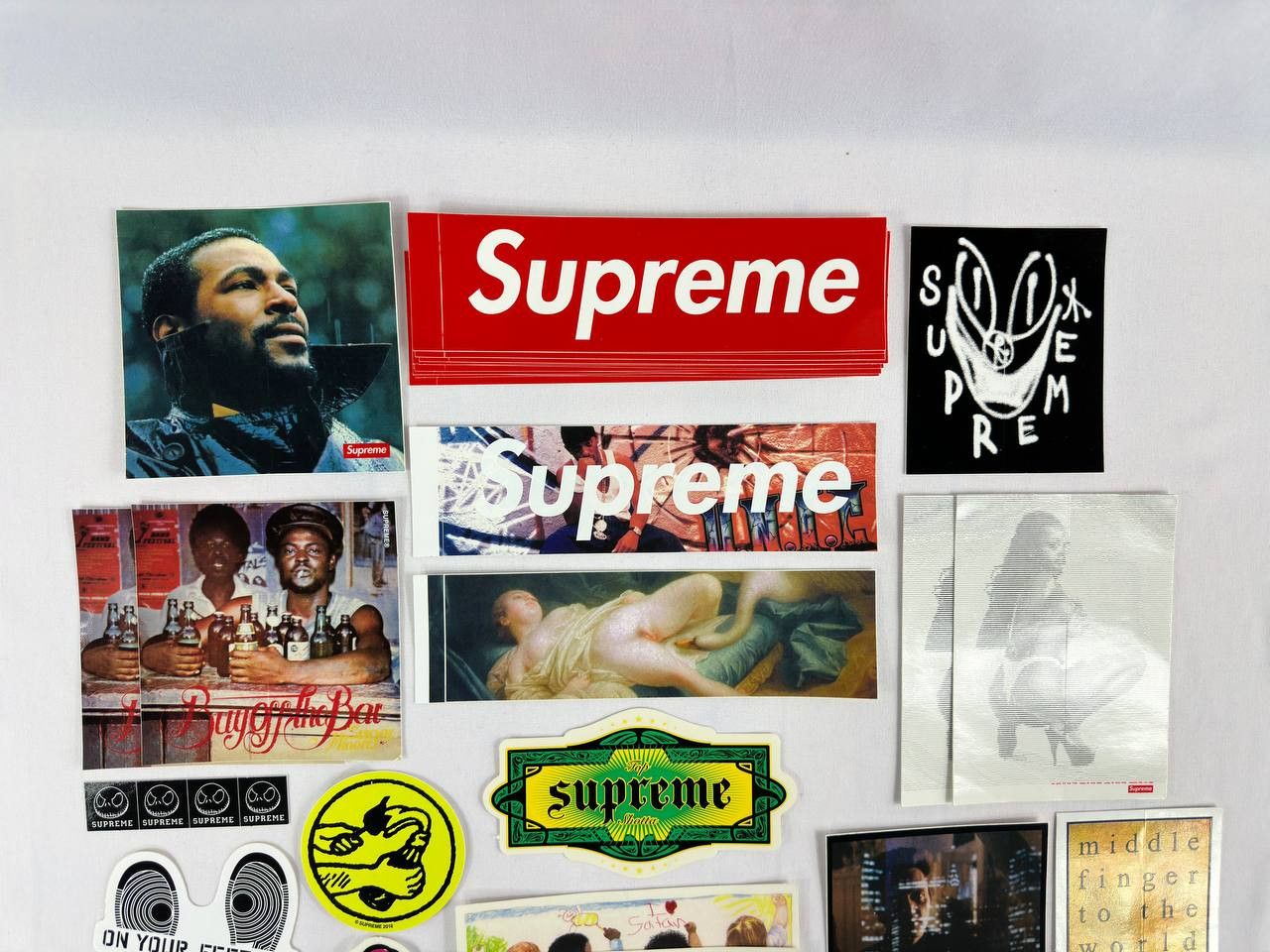 Supreme Supreme Box Logo Sticker Bundle – Real Supreme Stickers Size ONE SIZE - 2 Thumbnail