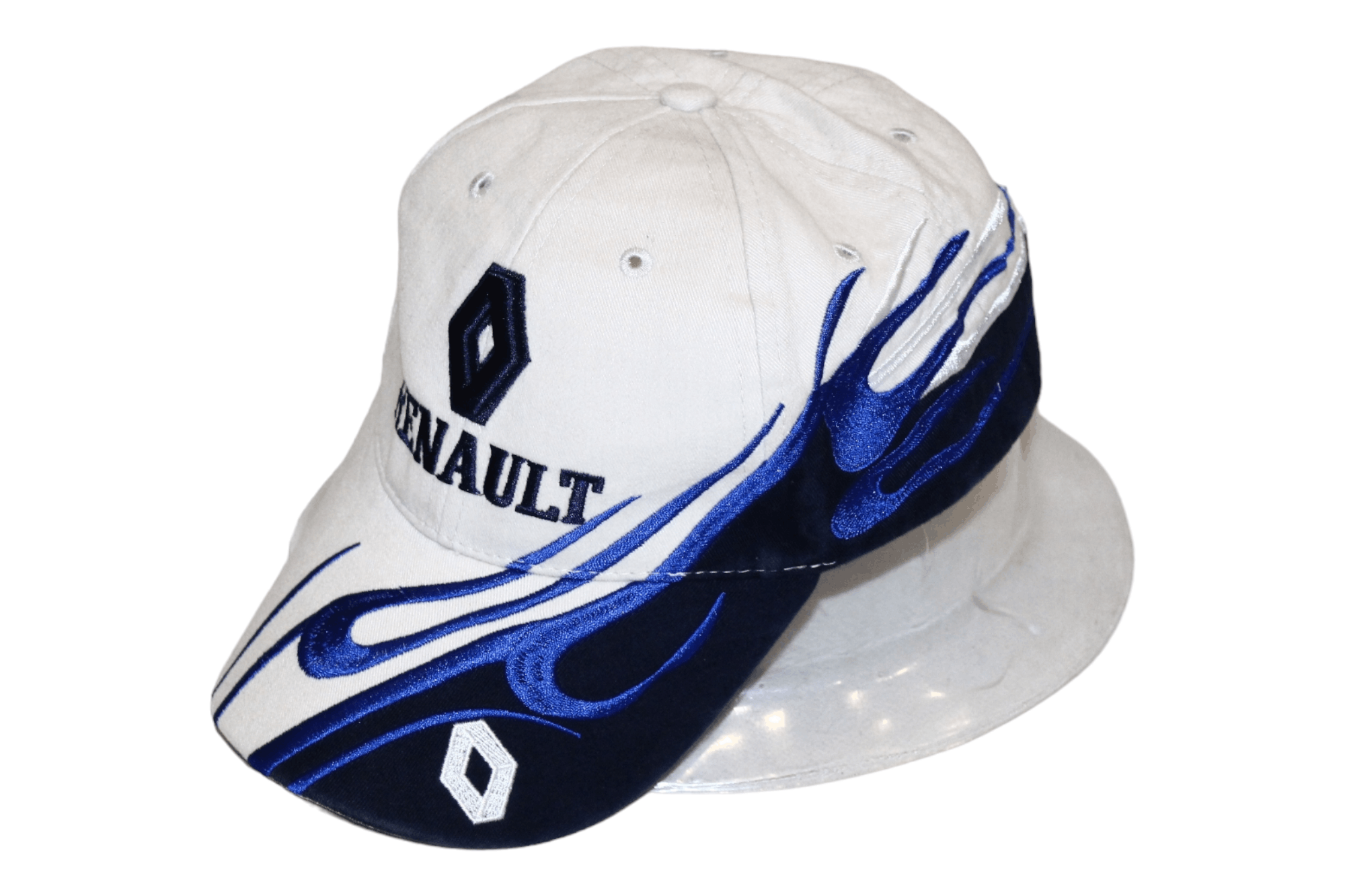 Formula 1 VTG 🔥 Renault Racing Logo Y2K Inflames design cap Size ONE SIZE - 1 Thumbnail