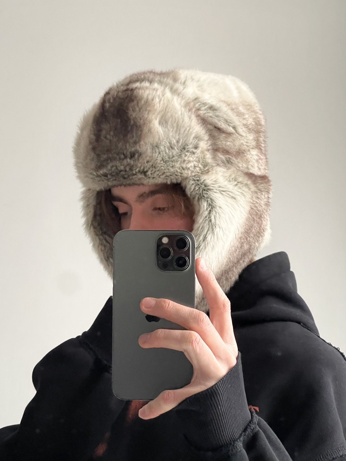 Japanese Brand Vintage fuzzy mohair japanese ushanka hat avant garde Size ONE SIZE - 17 Thumbnail