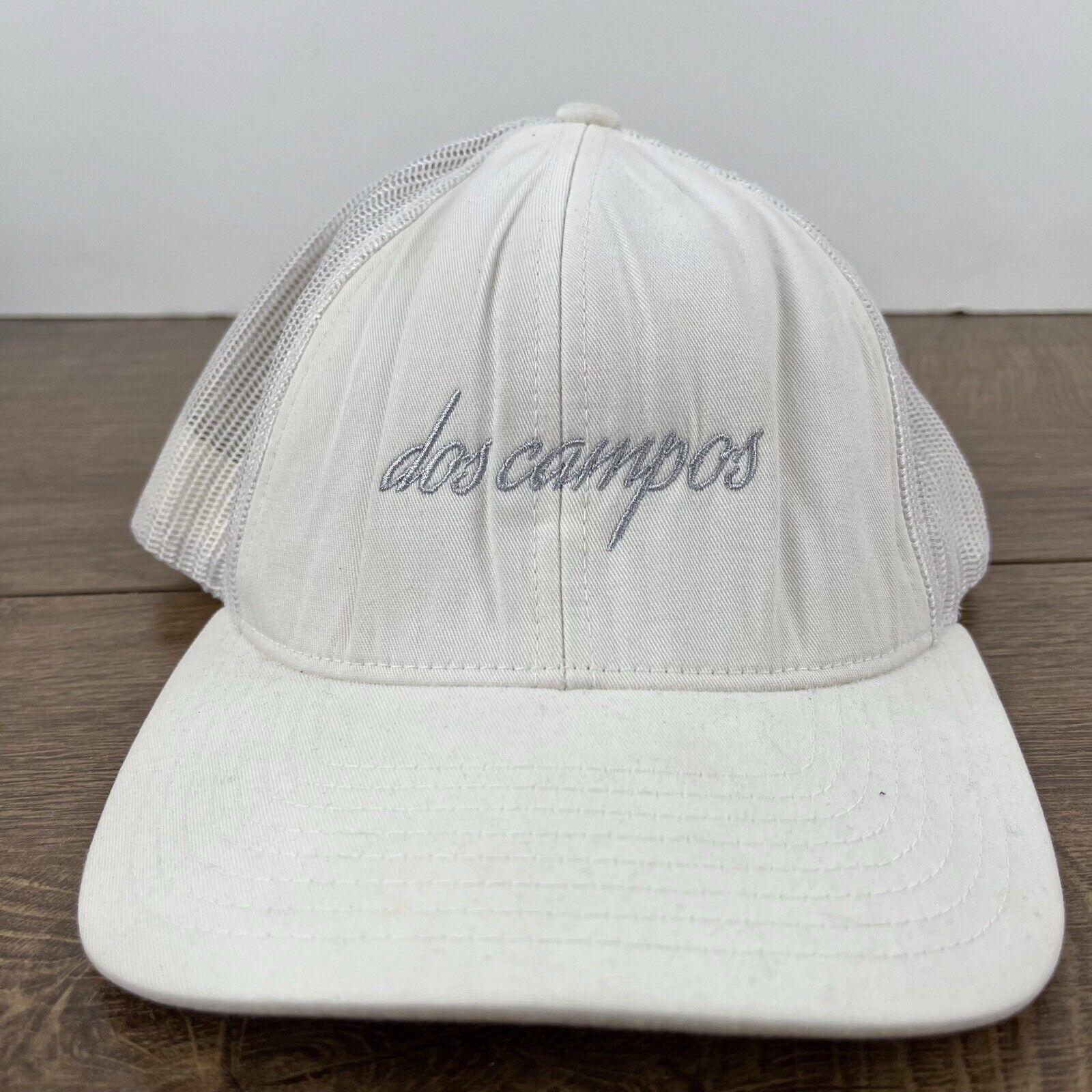 Other Dos Campos Hat Dos Campos Snapback Hat White Hat Adjustable Size ONE SIZE - 6 Thumbnail