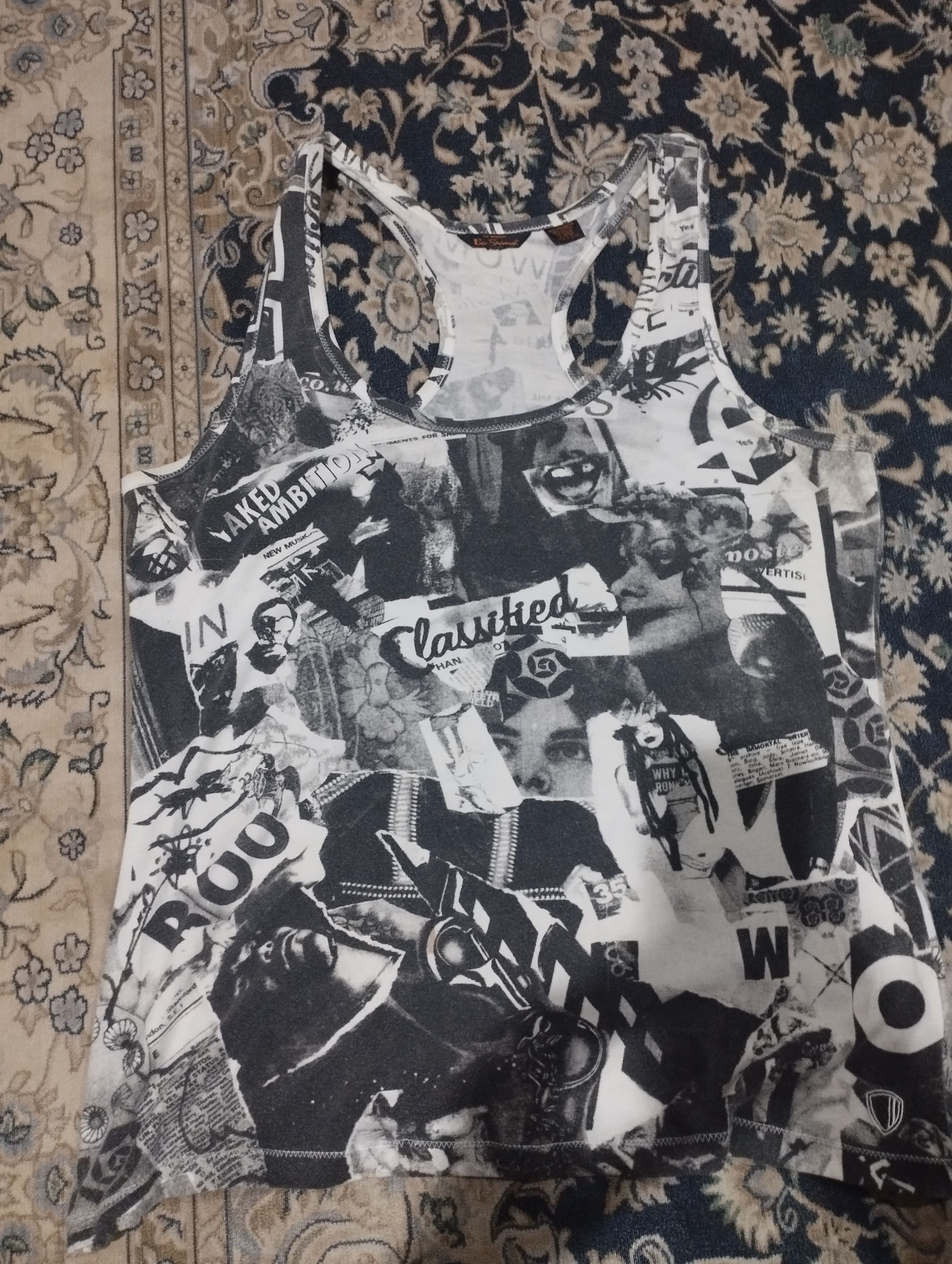 Japanese Brand Ben Sherman singlet full print Size US M / EU 48-50 / 2 - 1 Thumbnail