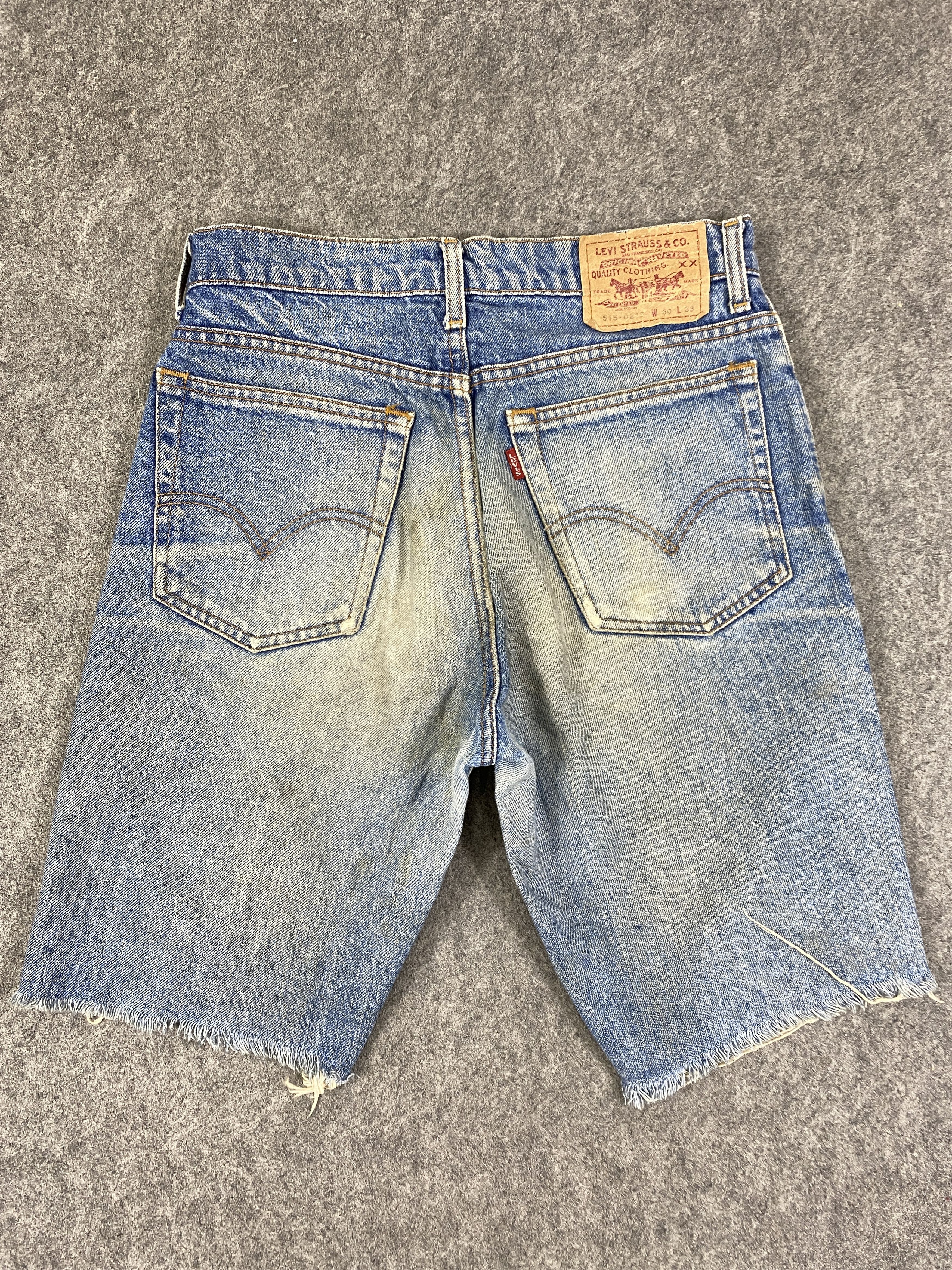 Levi's Faded Blue Vintage Levi's 515 Short Jeans 29x10 - JN3352 Size US 29 - 2 Thumbnail