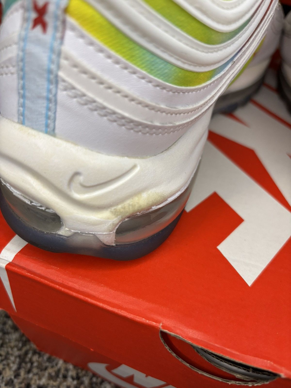 Nike Nike Air Max 97 Tie Dye Chicago Size US 11 / EU 44 - 6 Thumbnail