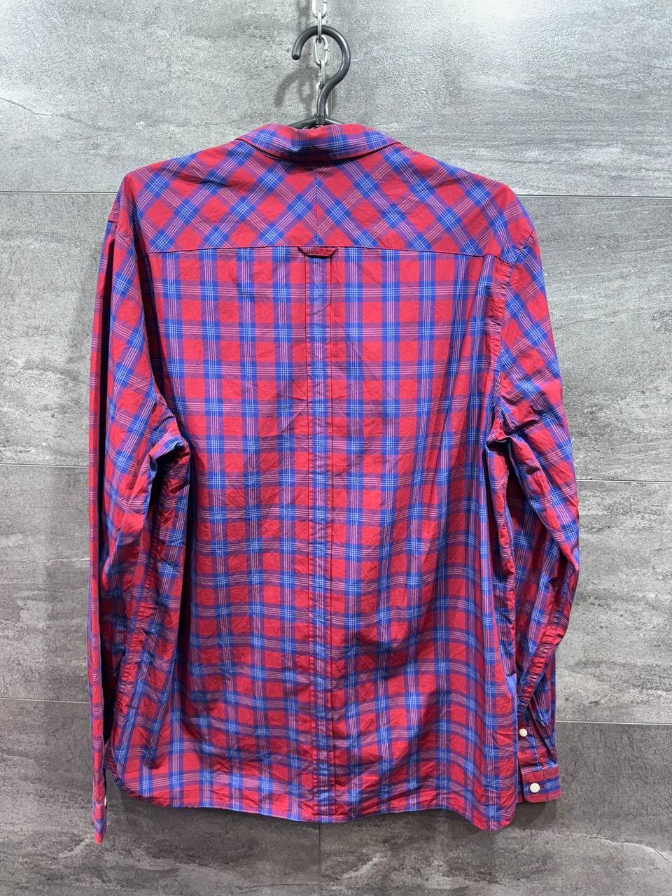 Other Shirt Red Blue checkered FRED PERRY Size US L / EU 52-54 / 3 - 11 Thumbnail