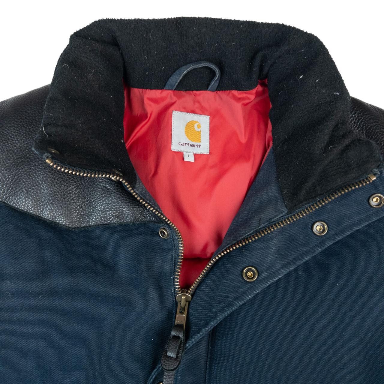 Carhartt Vintage Carhartt Heavyweight Zip Up Puffer Jacket Size L Size US L / EU 52-54 / 3 - 3 Thumbnail