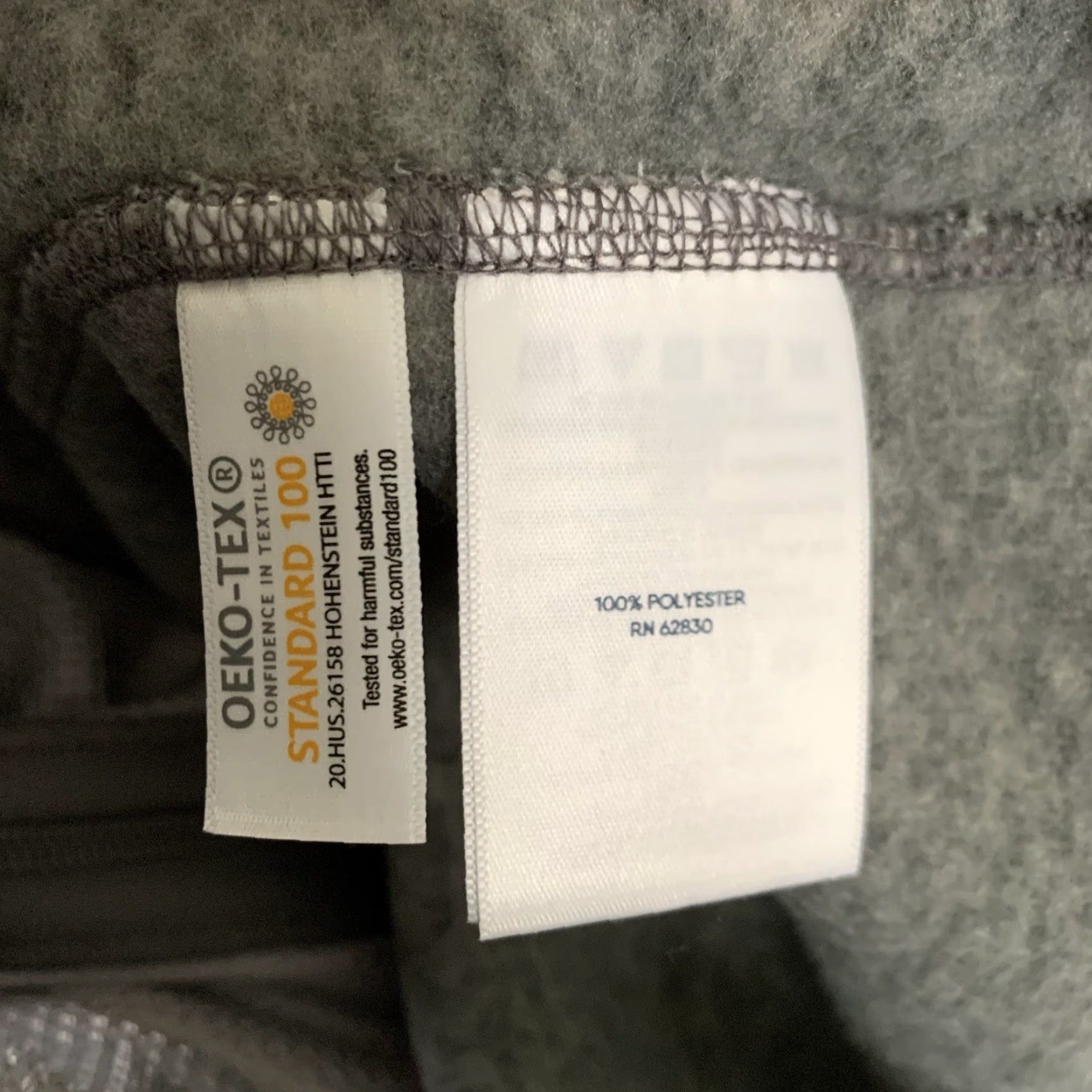 Lands' End Lands' End Vest Men Large 42-44 Gray Full Zip Pockets Fleece Knit Oeko-Tex Size US L / EU 52-54 / 3 - 4 Thumbnail