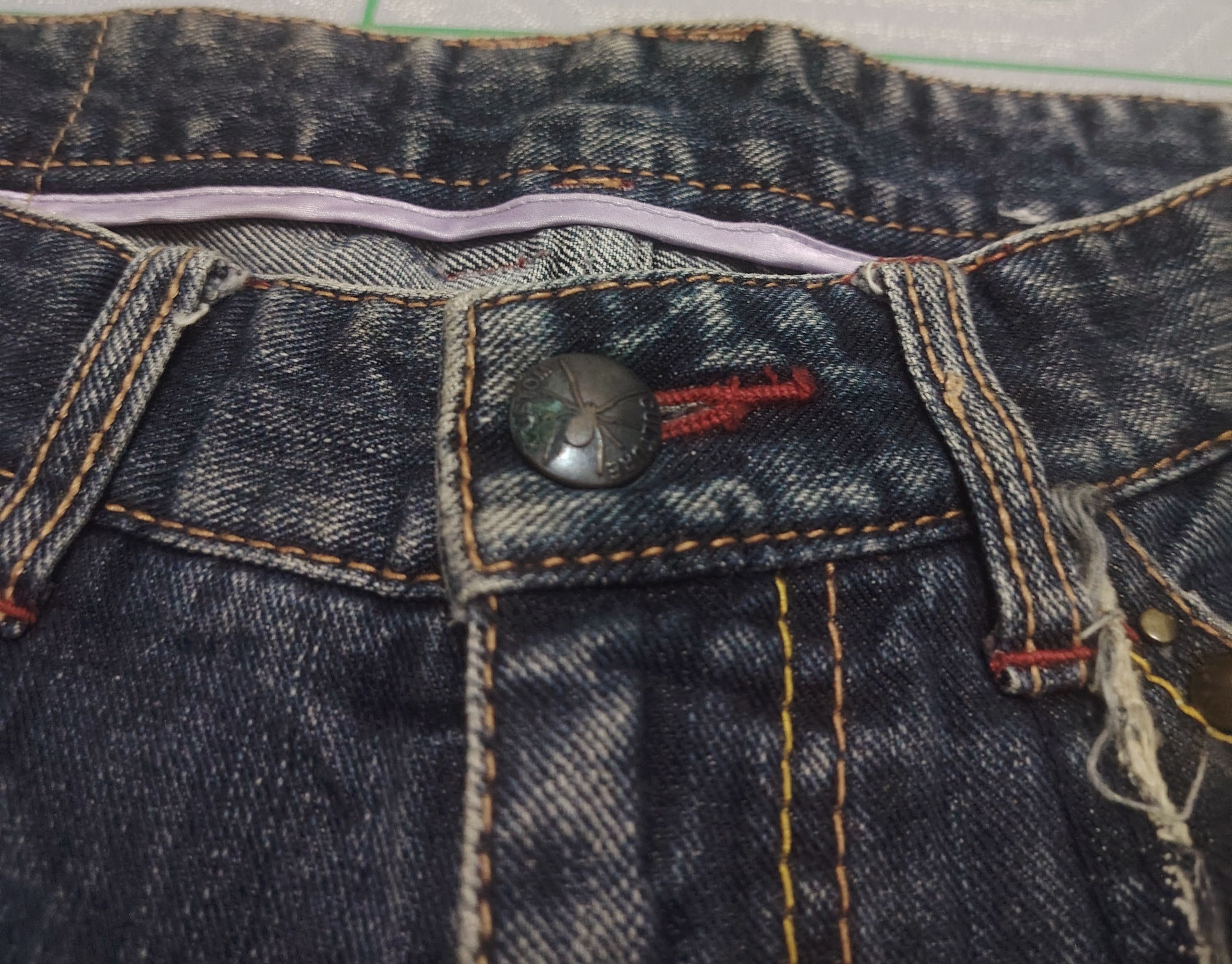 If Six Was Nine Rare!!! Japan Custom Culture Flared Jeans Size US 30 / EU 46 - 8 Thumbnail