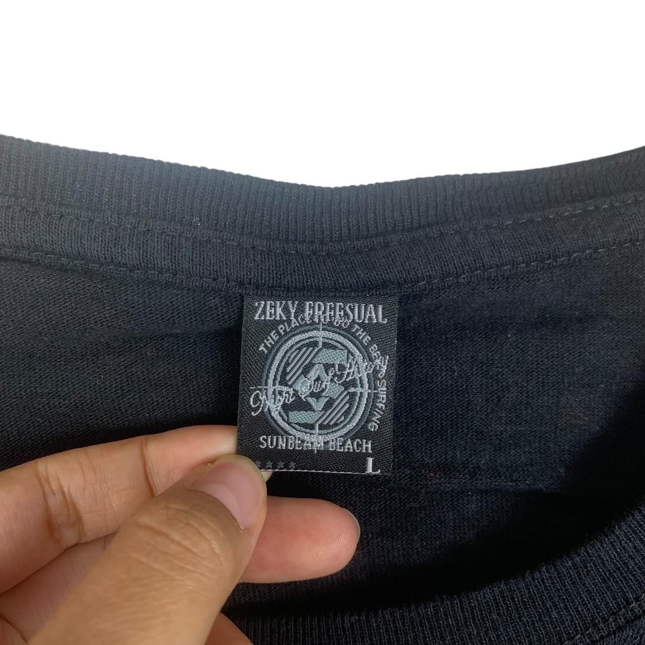 Other ZEKY FREESUAL SURF Momoria Tpooky Double Sided Tee Shirt Size L / US 10 / IT 46 - 4 Thumbnail