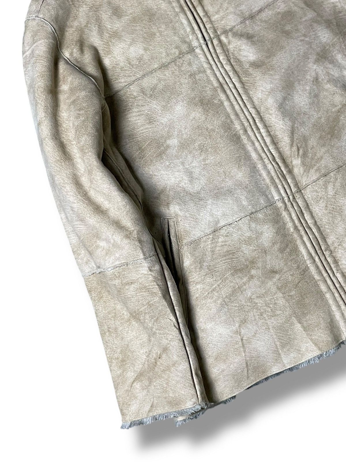 Japanese Brand × Vintage VILLAND Shearling Jacket with Fleece Lining (87) Size US L / EU 52-54 / 3 - 4 Thumbnail