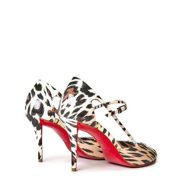 Christian Louboutin Open Toe Miss Z 80mm Pumps Size US 7 / IT 37 - 5 Thumbnail