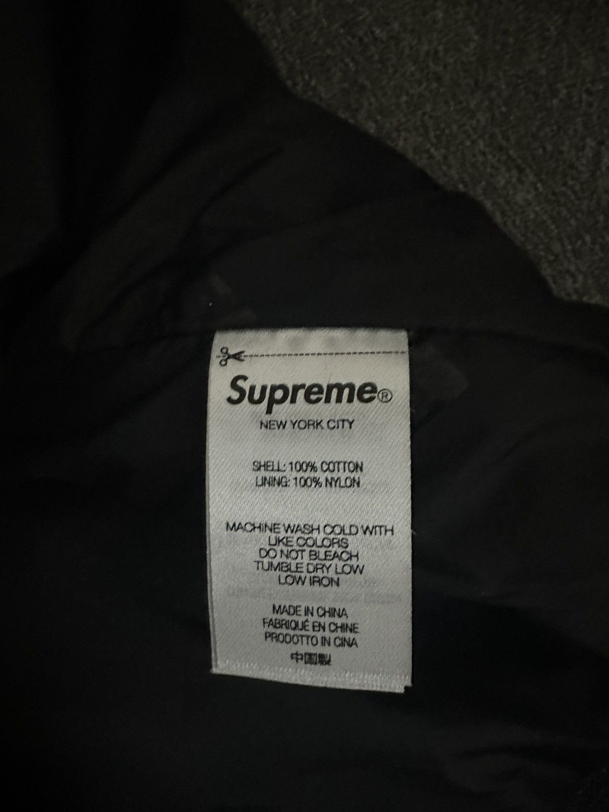 Junya Watanabe × Supreme Supreme JUNYA WATANABE CDG MAN GORE-TEX Denim Parka Indigo Size US XL / EU 56 / 4 - 10 Thumbnail