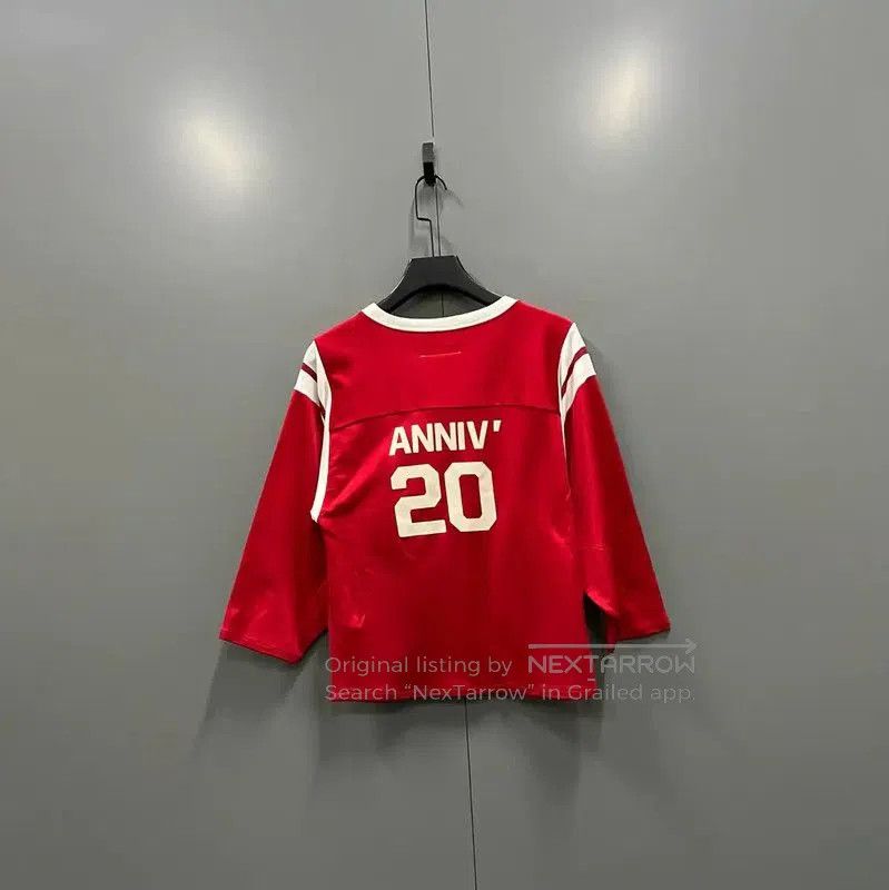 Maison Margiela Maison Margiela Red Cotton Short Sleeve T-Shirt . Size M / US 6-8 / IT 42-44 - 3 Thumbnail
